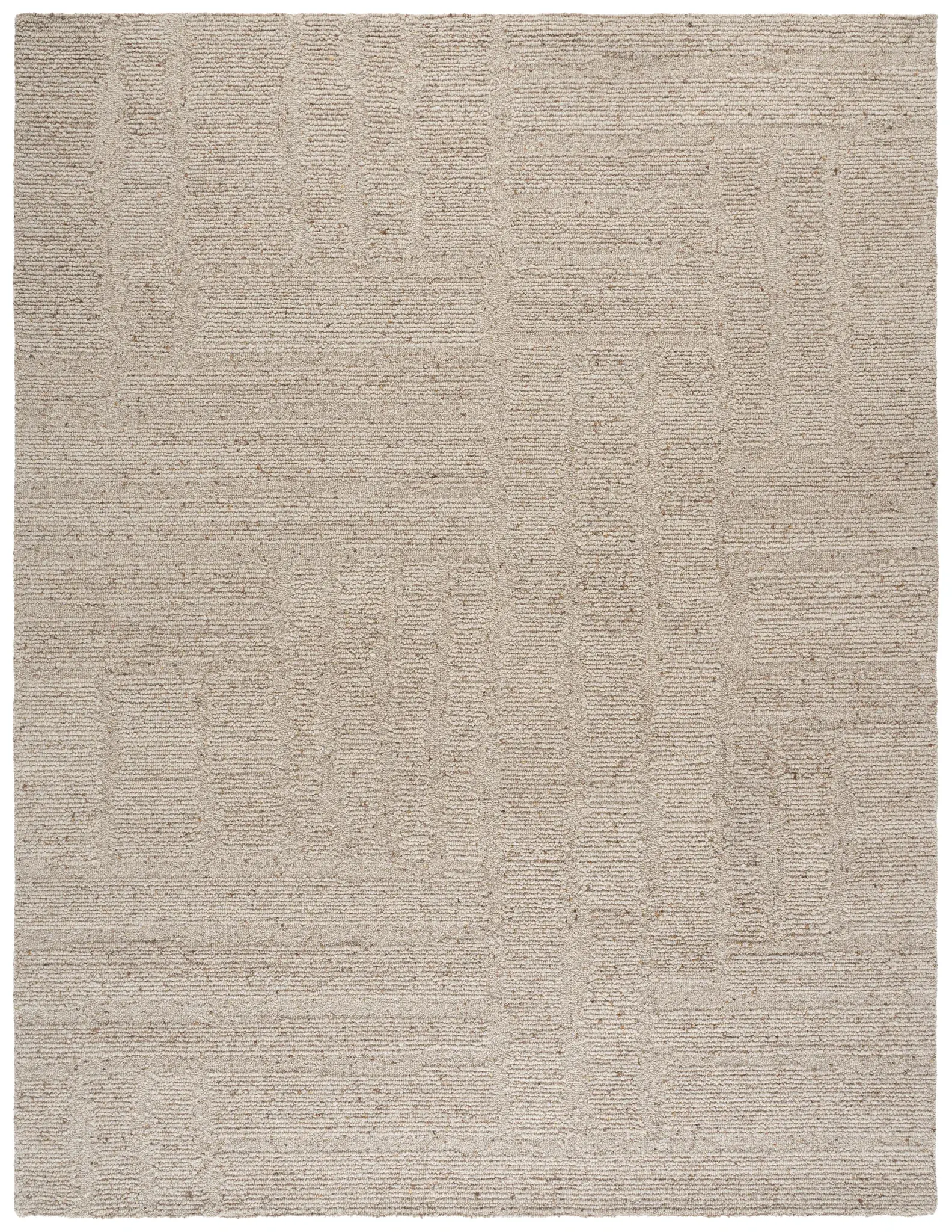 Harvest Basketweave Hand-Tufted Wool Rug