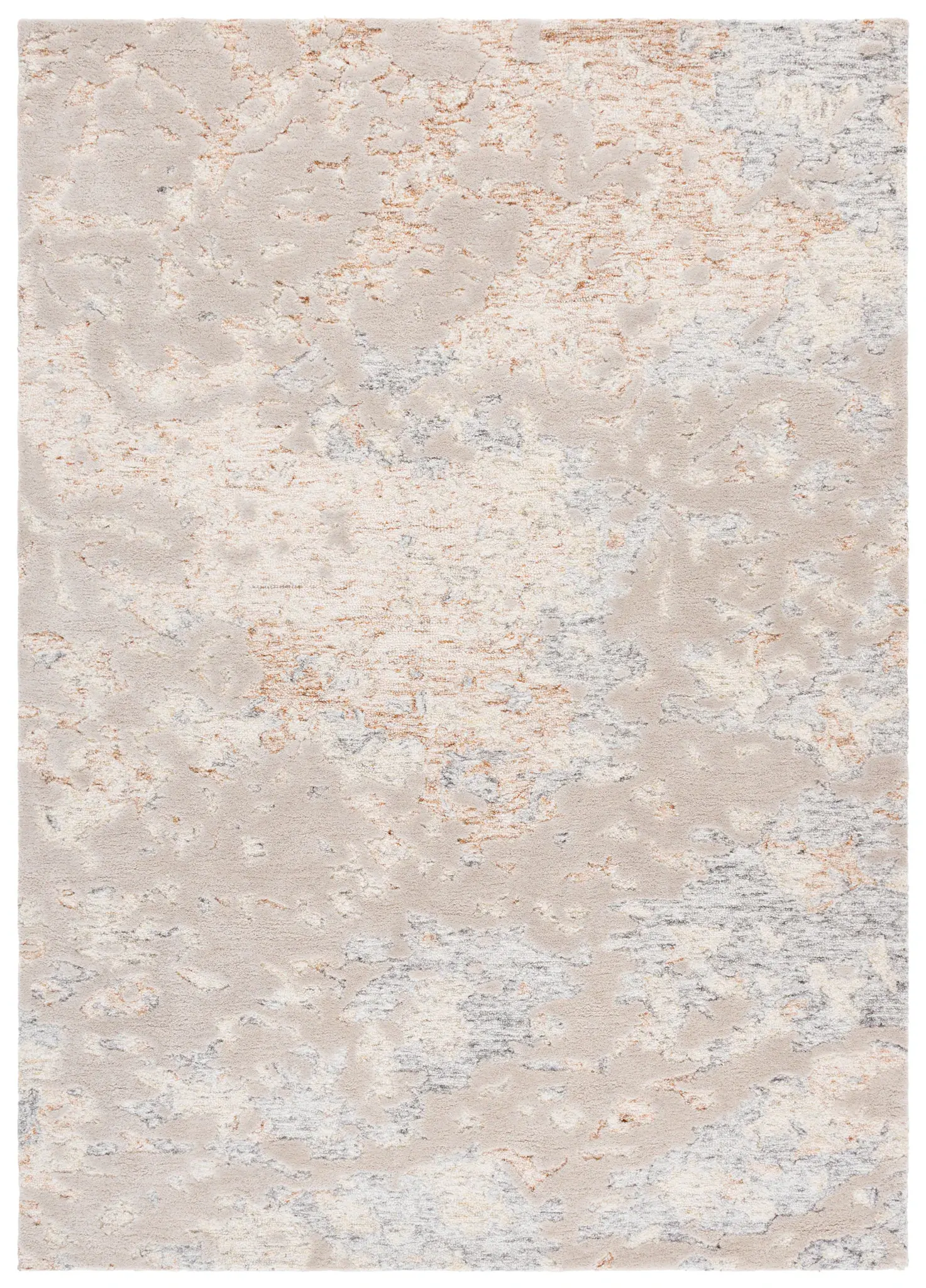 Harvest Abstract Textured Hand-Tufted Wool Rug