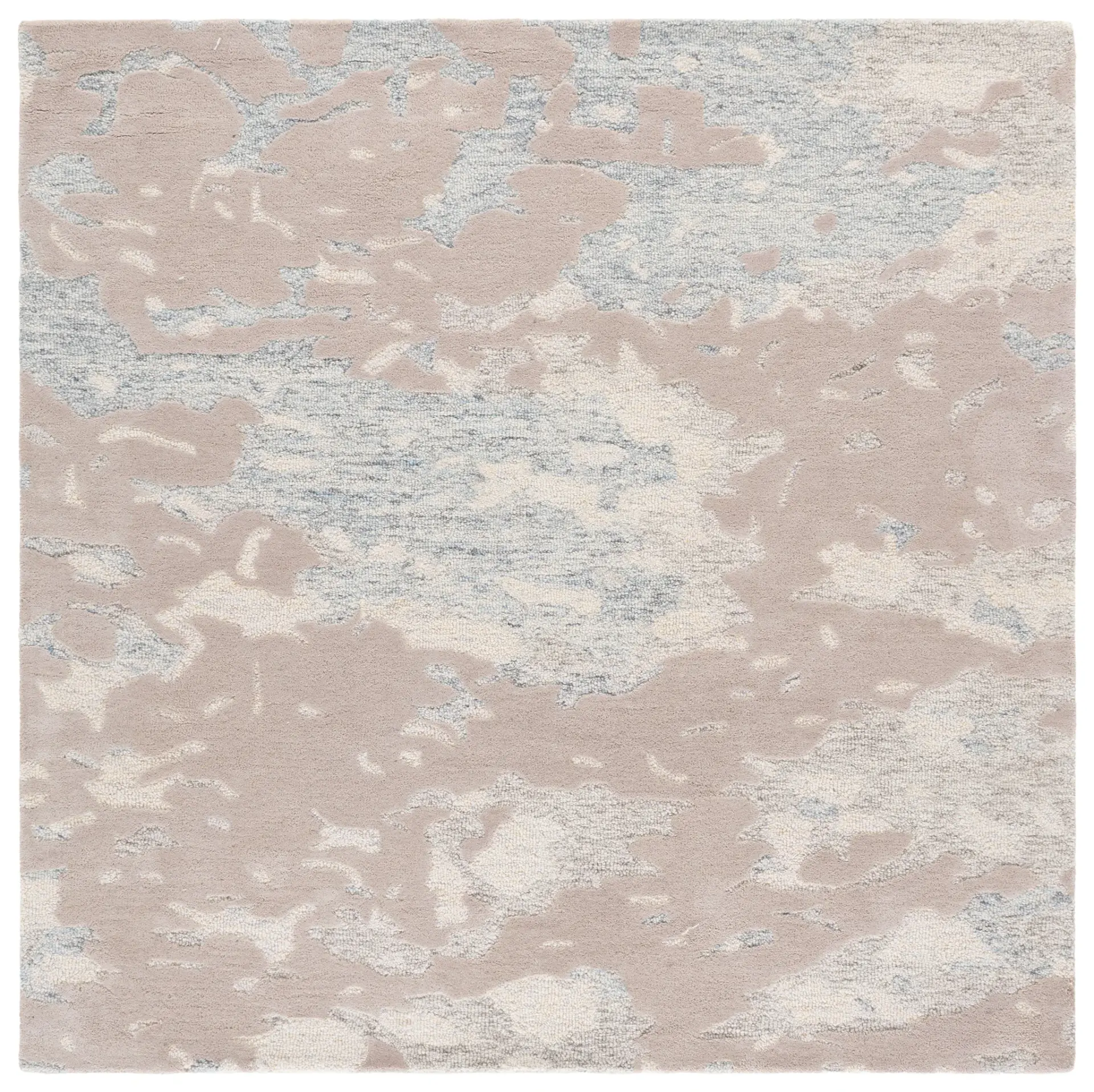 Harvest Abstract Textured Hand-Tufted Wool Rug