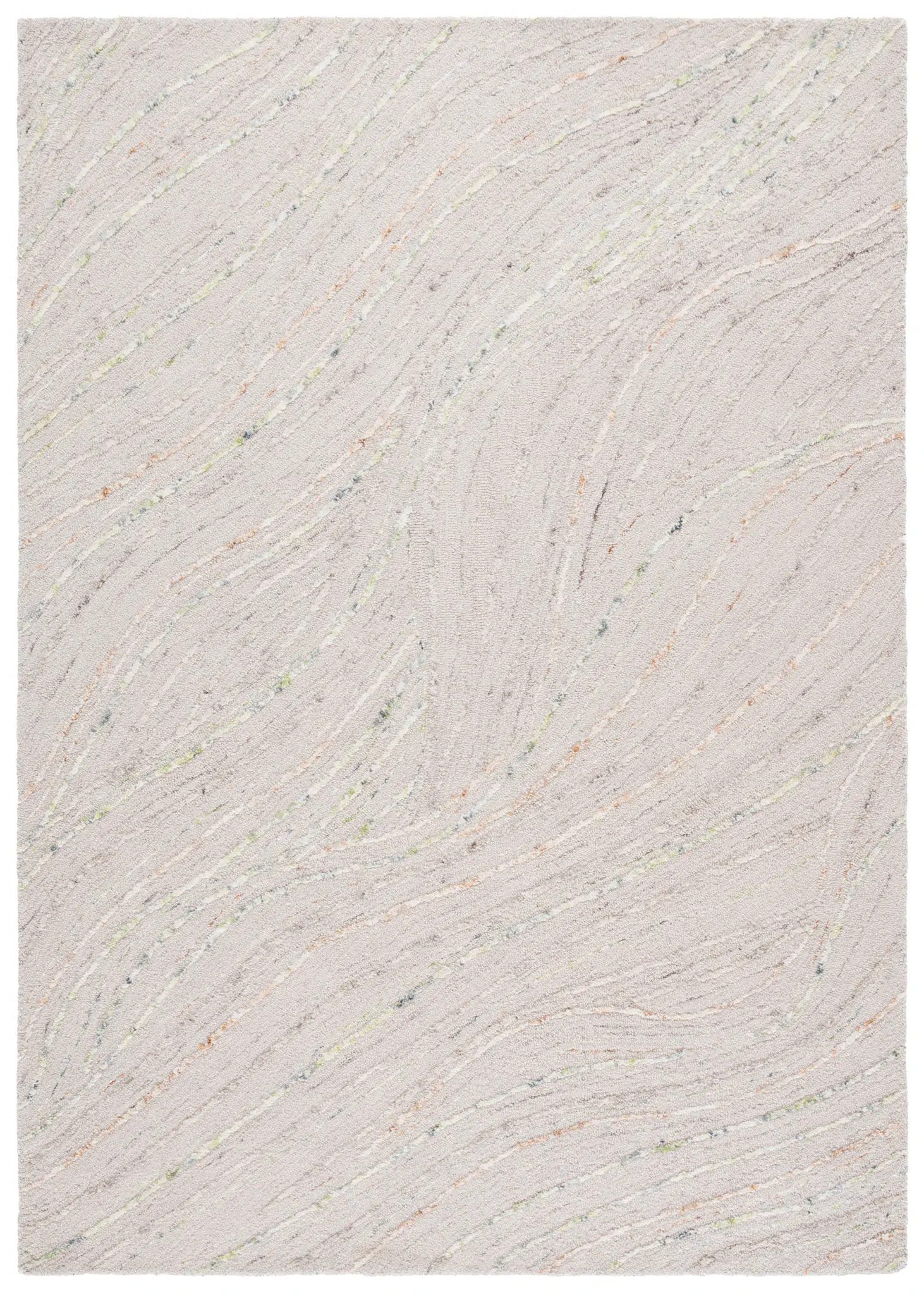 Harvest Organic Waves Hand-Tufted Wool Rug