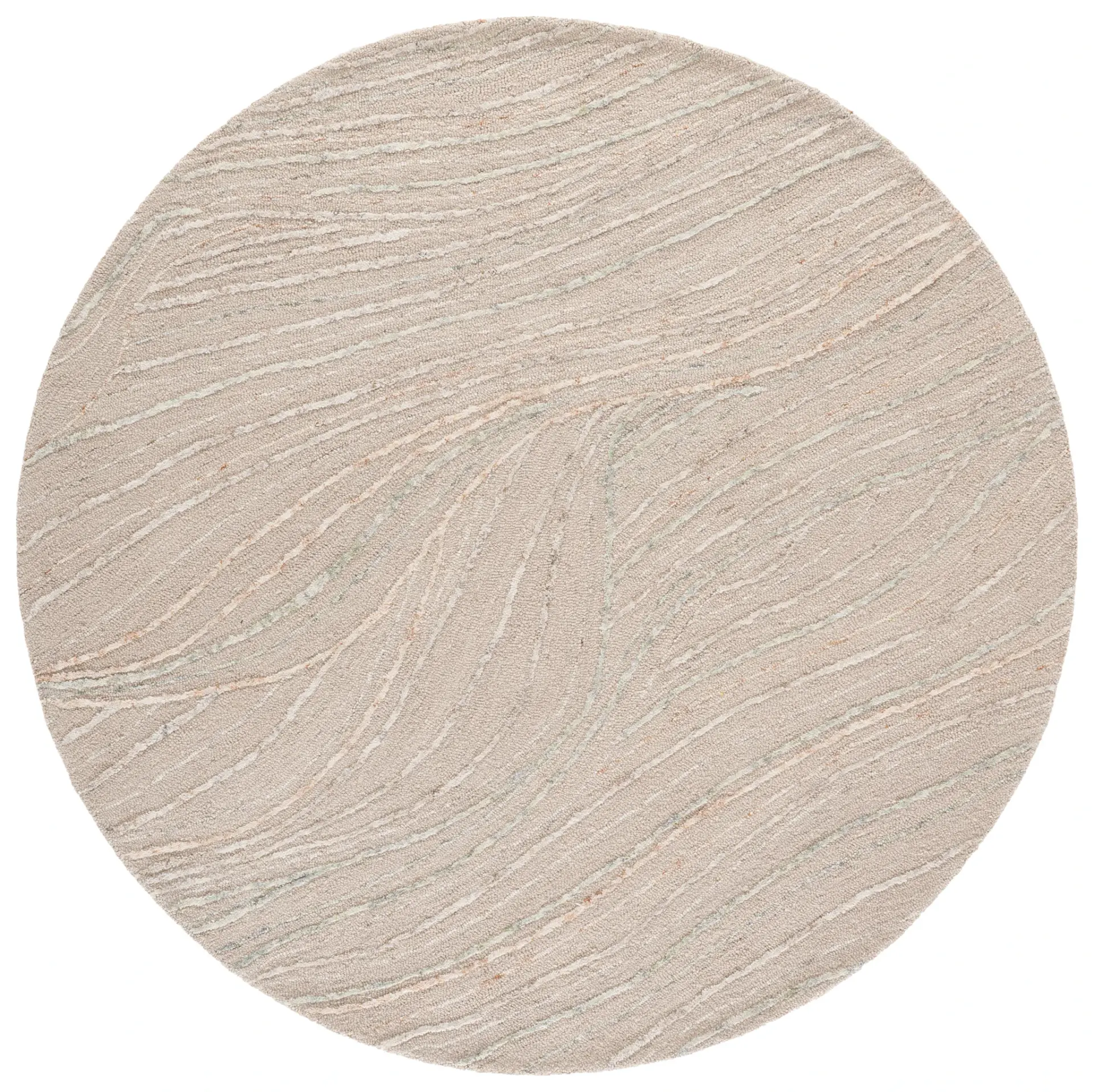 Harvest Organic Waves Hand-Tufted Wool Rug