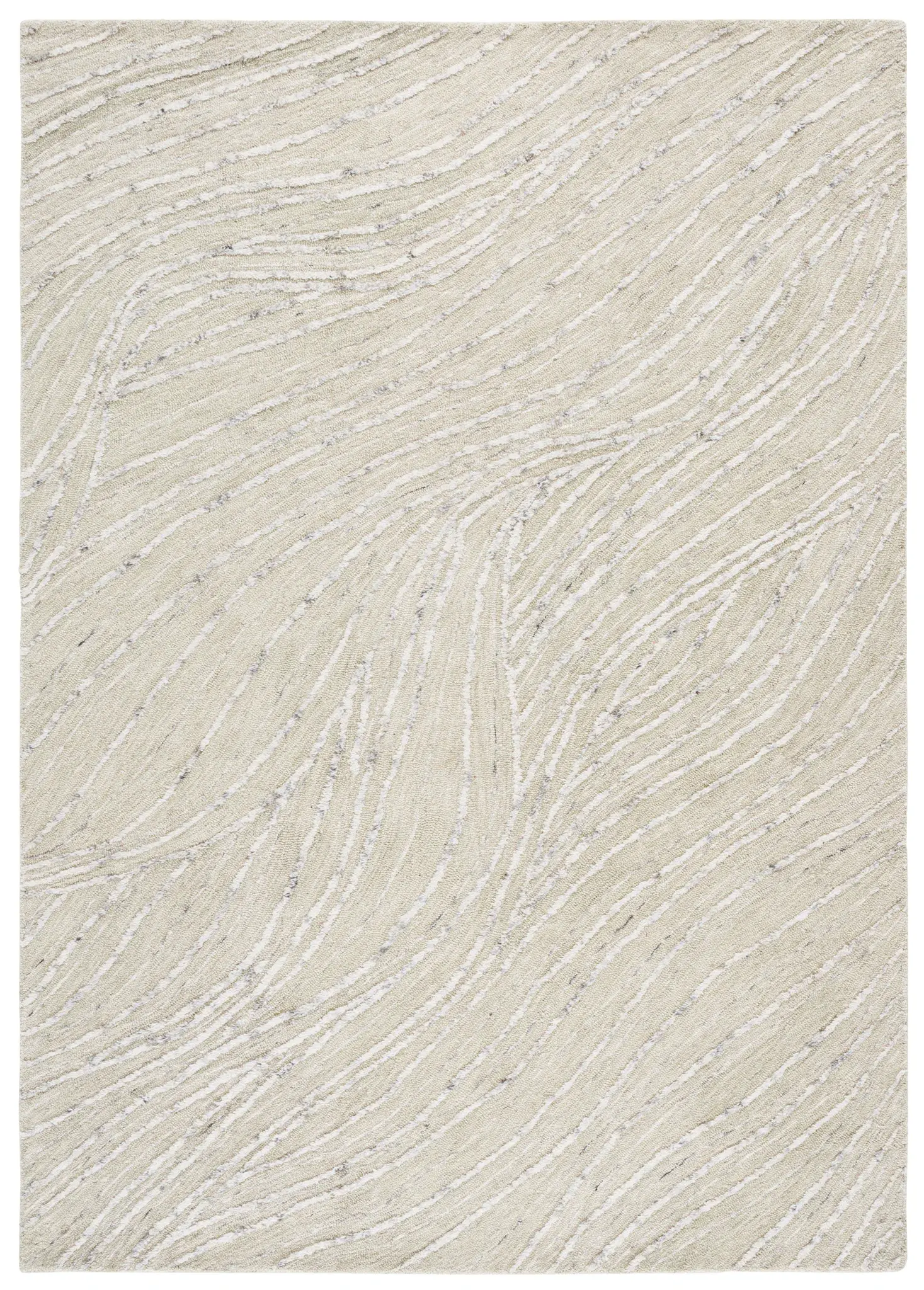 Harvest Organic Waves Hand-Tufted Wool Rug