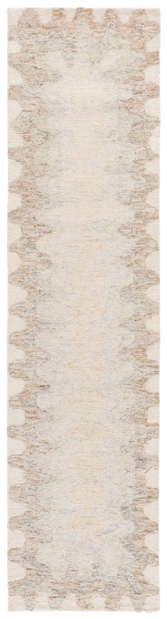 Harvest Scalloped Border Hand-Tufted Wool Rug