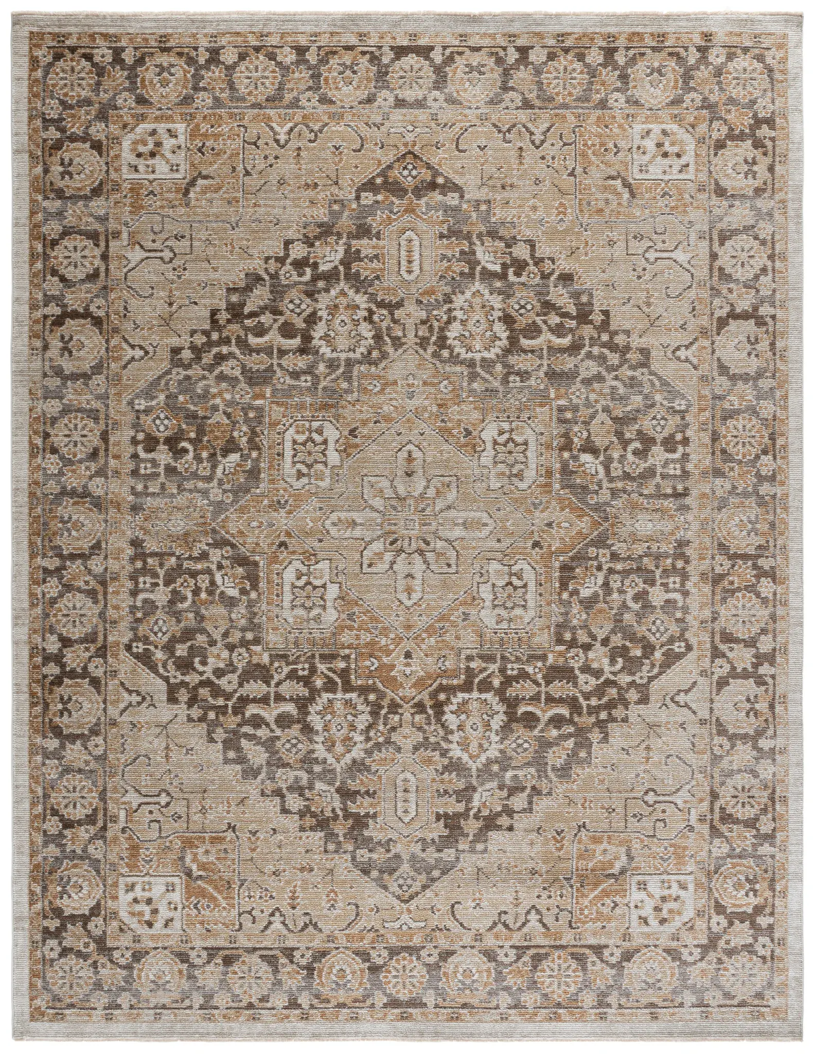 Hazel Medallion Bordered Rug