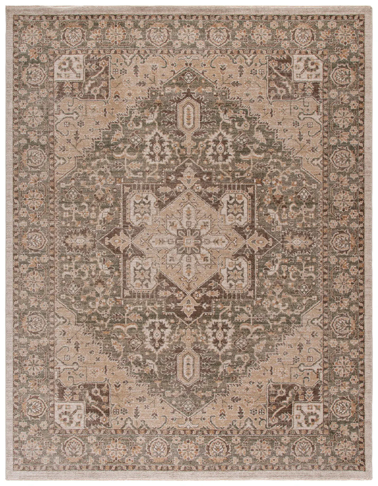 Hazel Medallion Bordered Rug