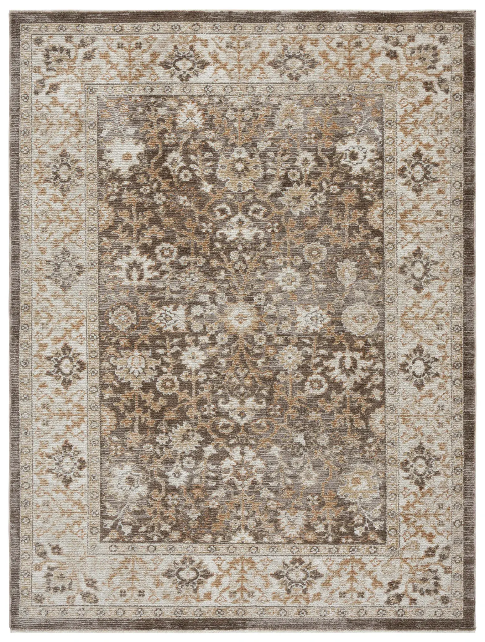 Hazel Floral Border Rug