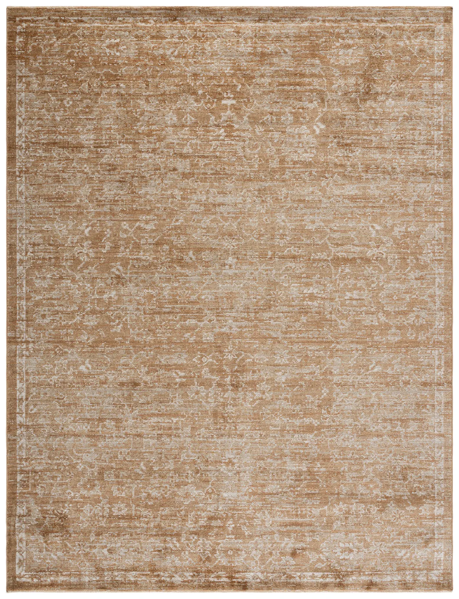 Hazel Distressed Floral Medallion Rug