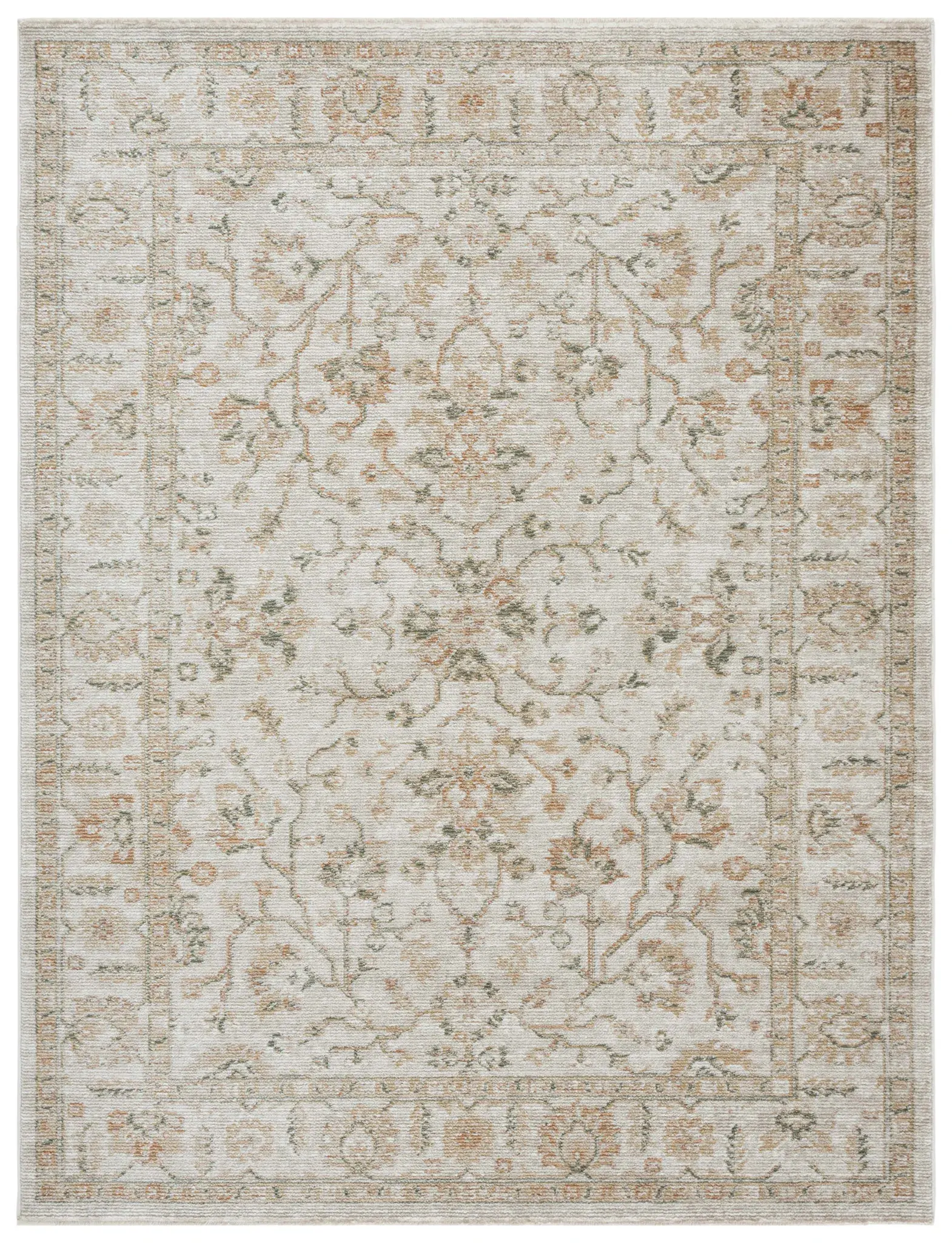 Hazel Delicate Vine Border Rug