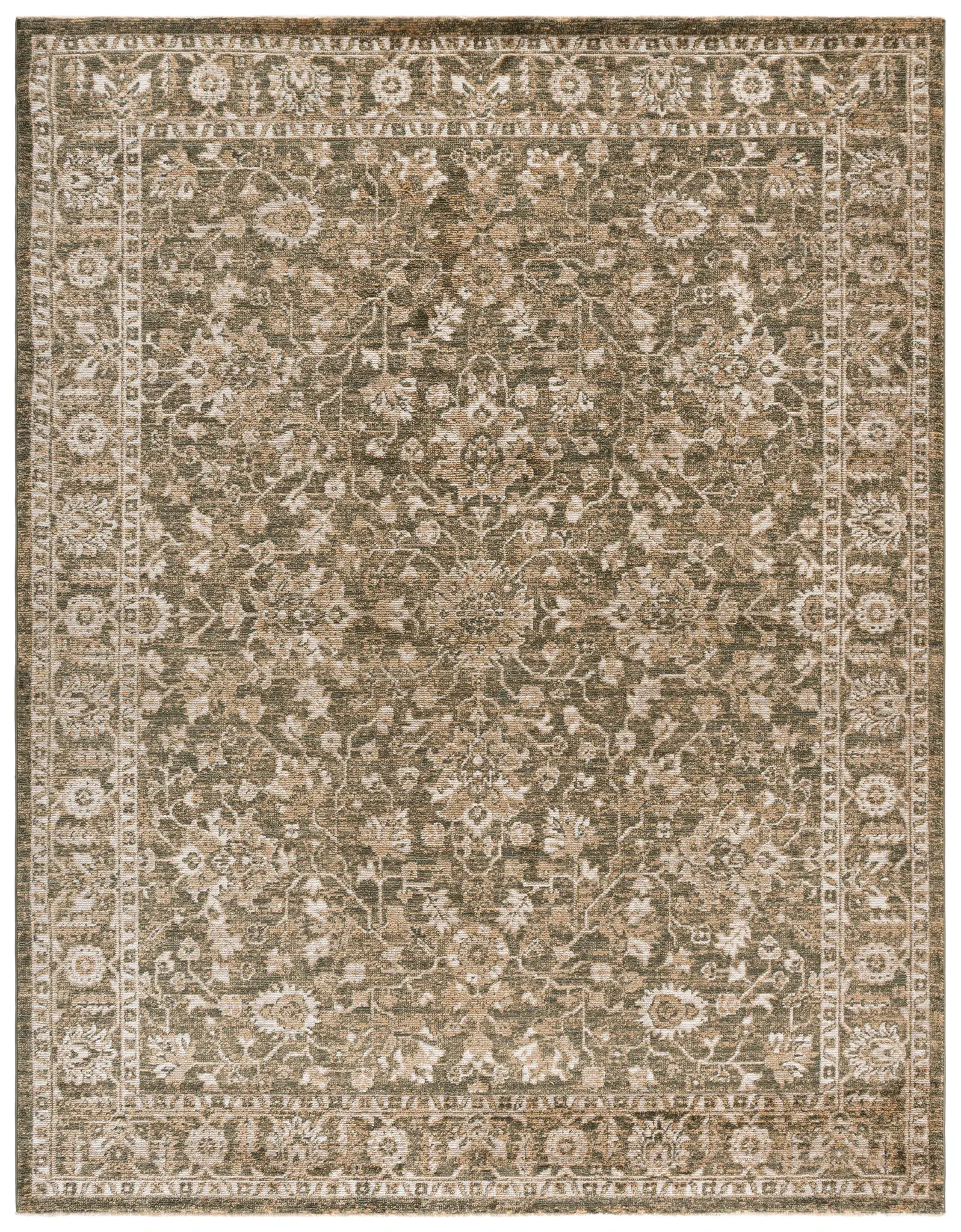 Hazel Delicate Vine Border Rug