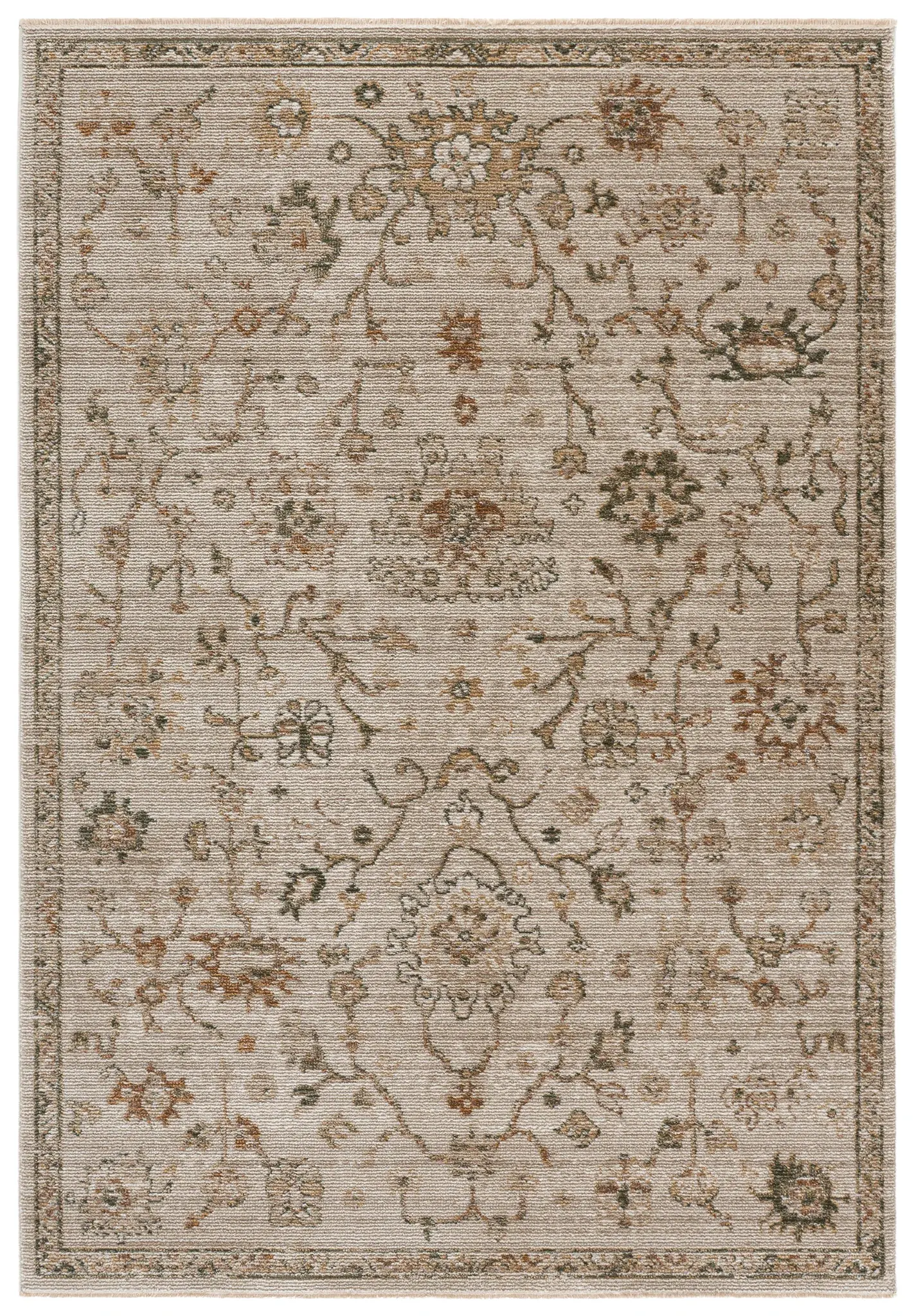 Hazel Floral Bordered Rug