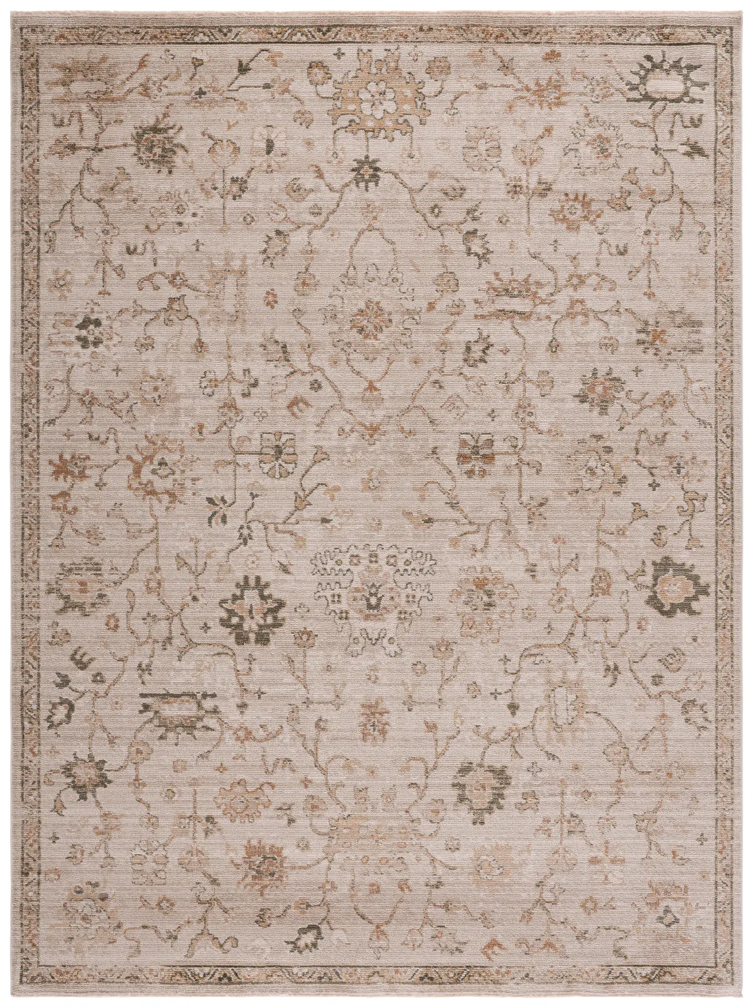 Hazel Floral Bordered Rug