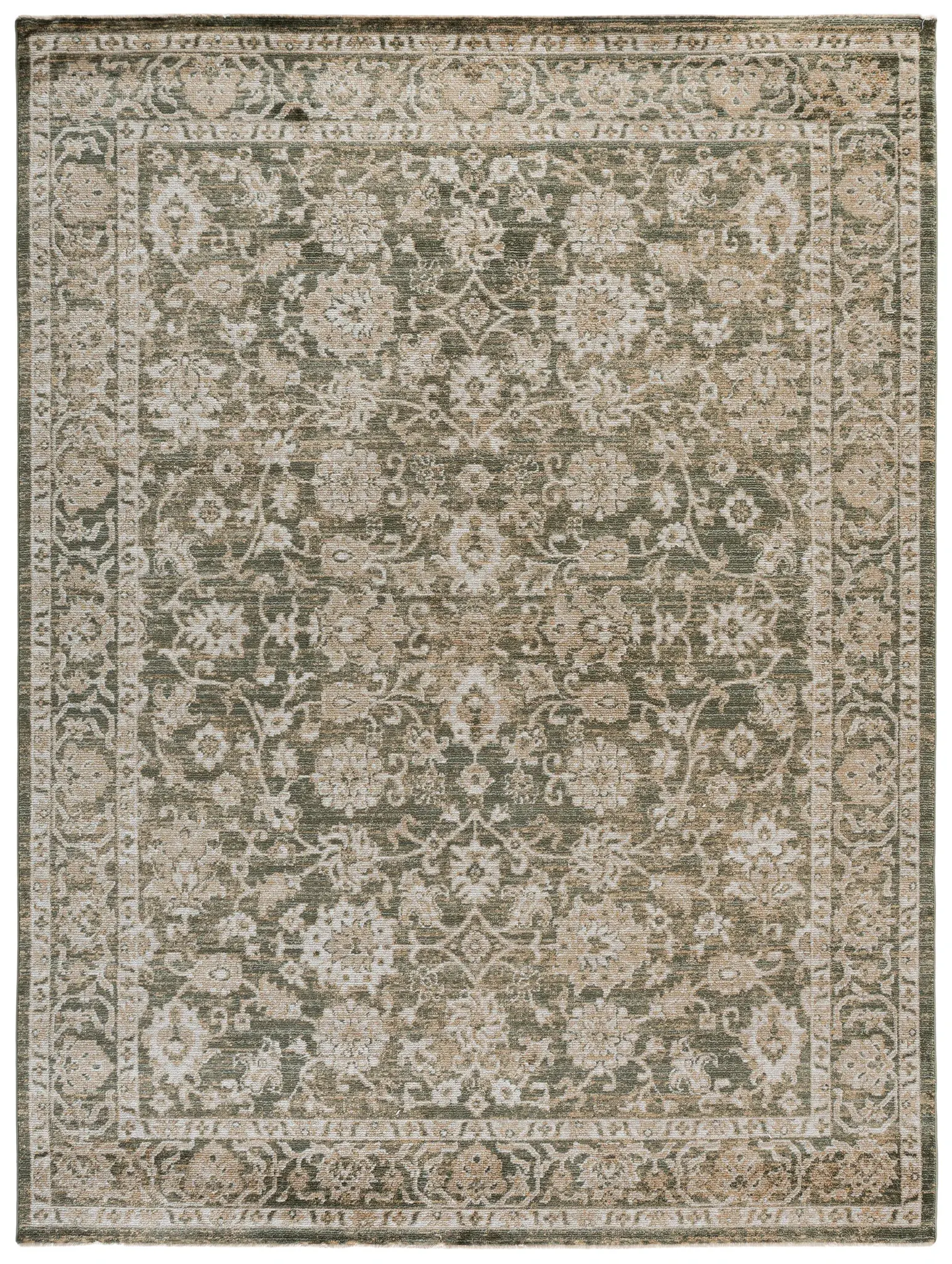 Hazel Palmette Border Rug
