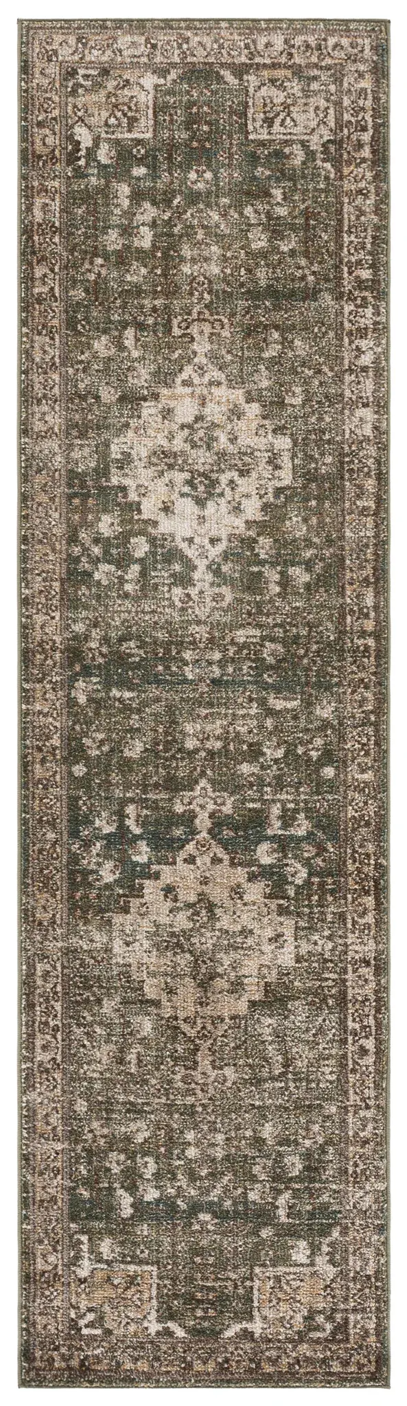 Hazel Distressed Medallion Rug
