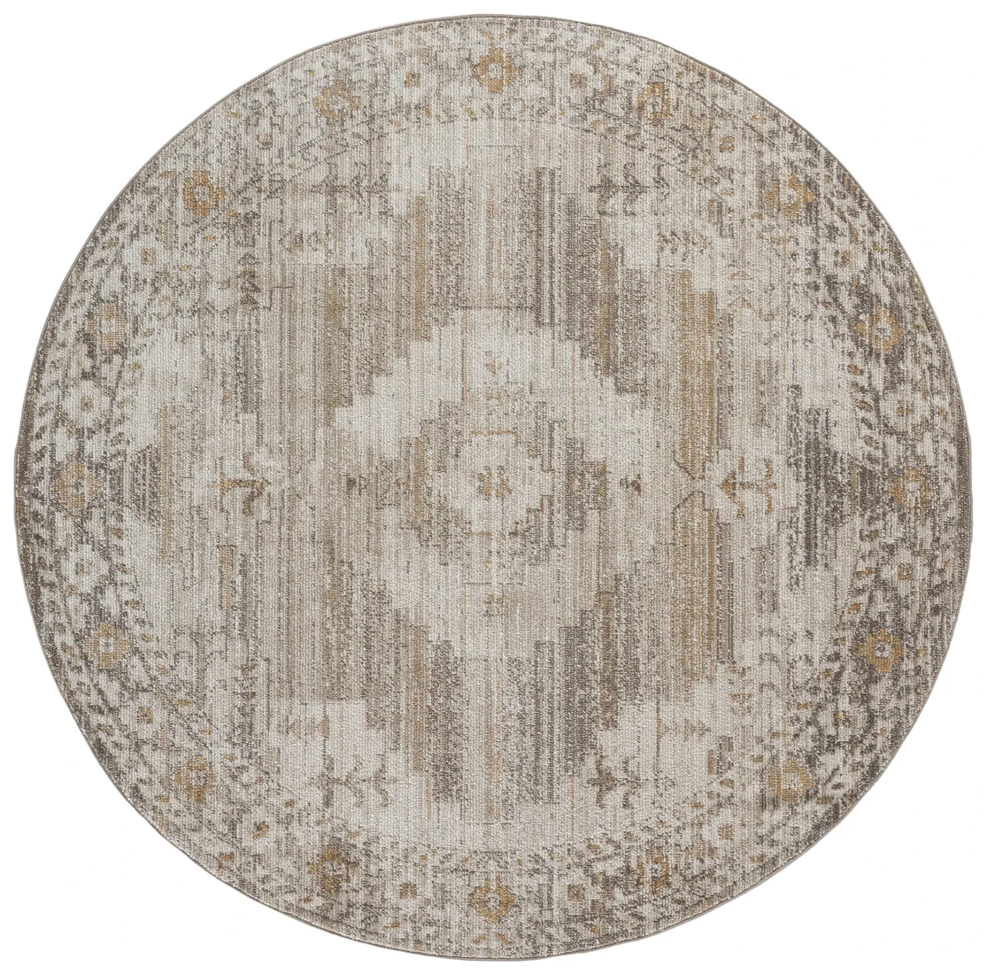 Hazel Diamond Medallion Rug