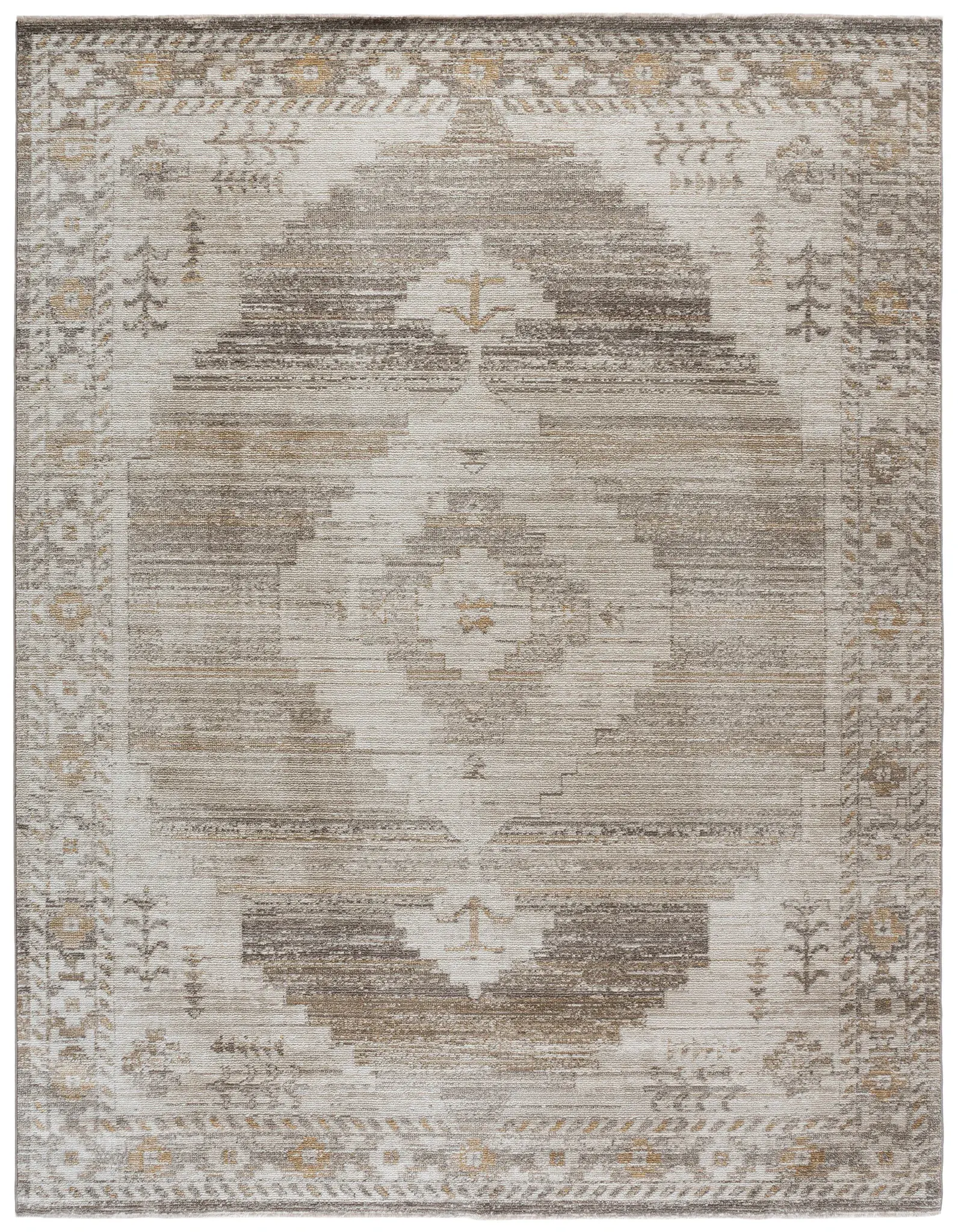 Hazel Diamond Medallion Rug