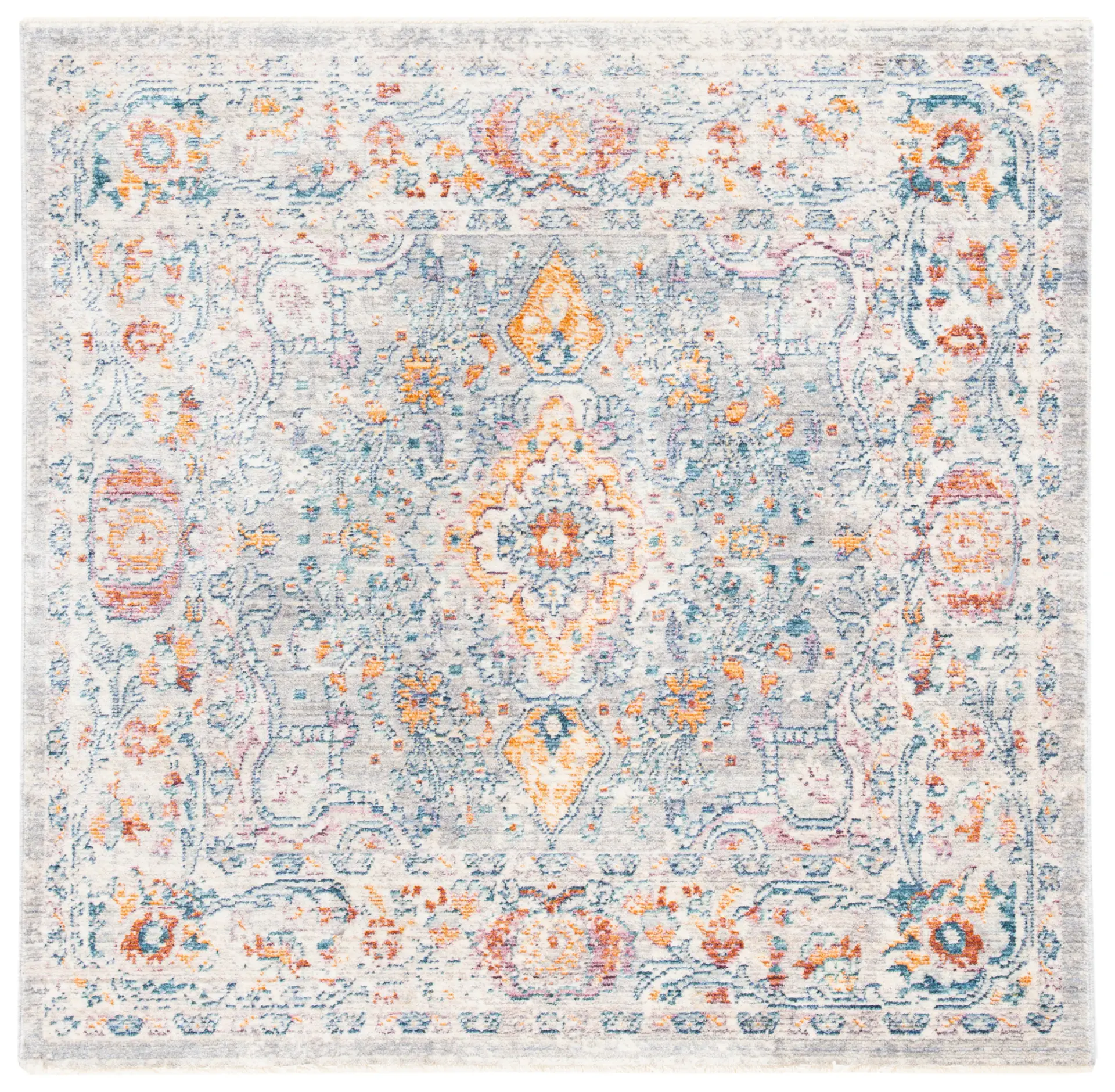 Illusion Vintage Medallion Rug