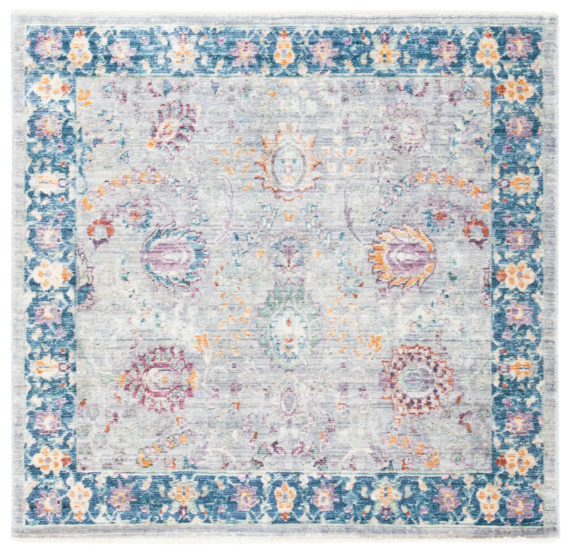 Illusion Faded Medallion Rug
