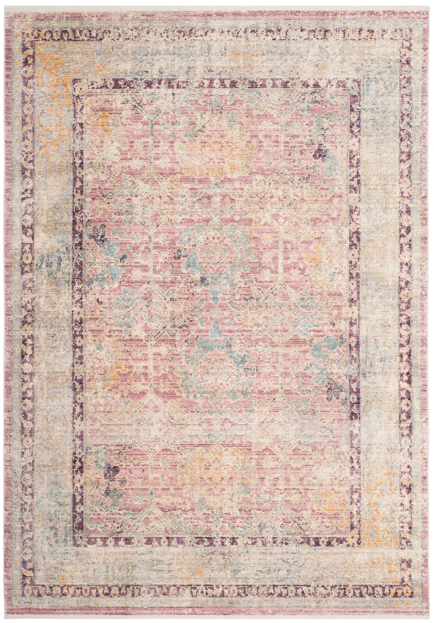 Illusion Distressed Allover Rug