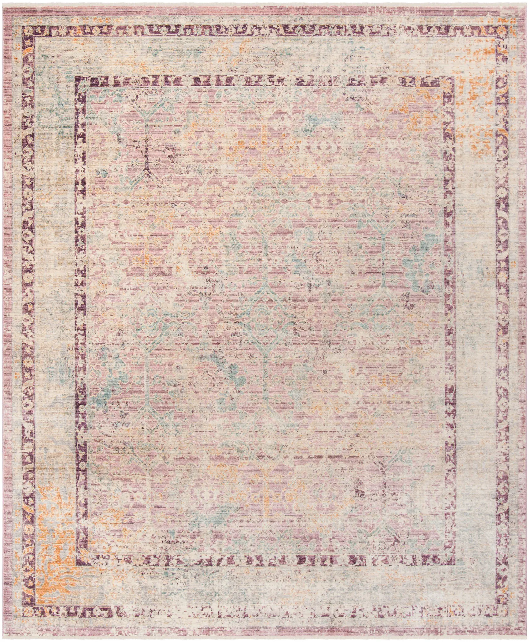 Illusion Distressed Allover Rug
