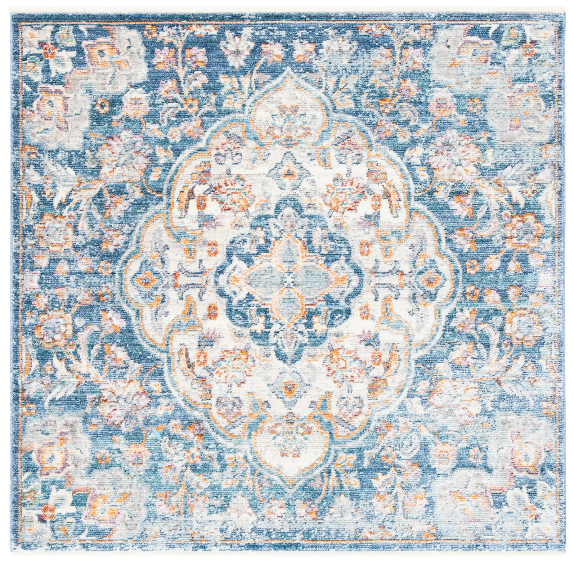 Illusion Floral Medallion Rug