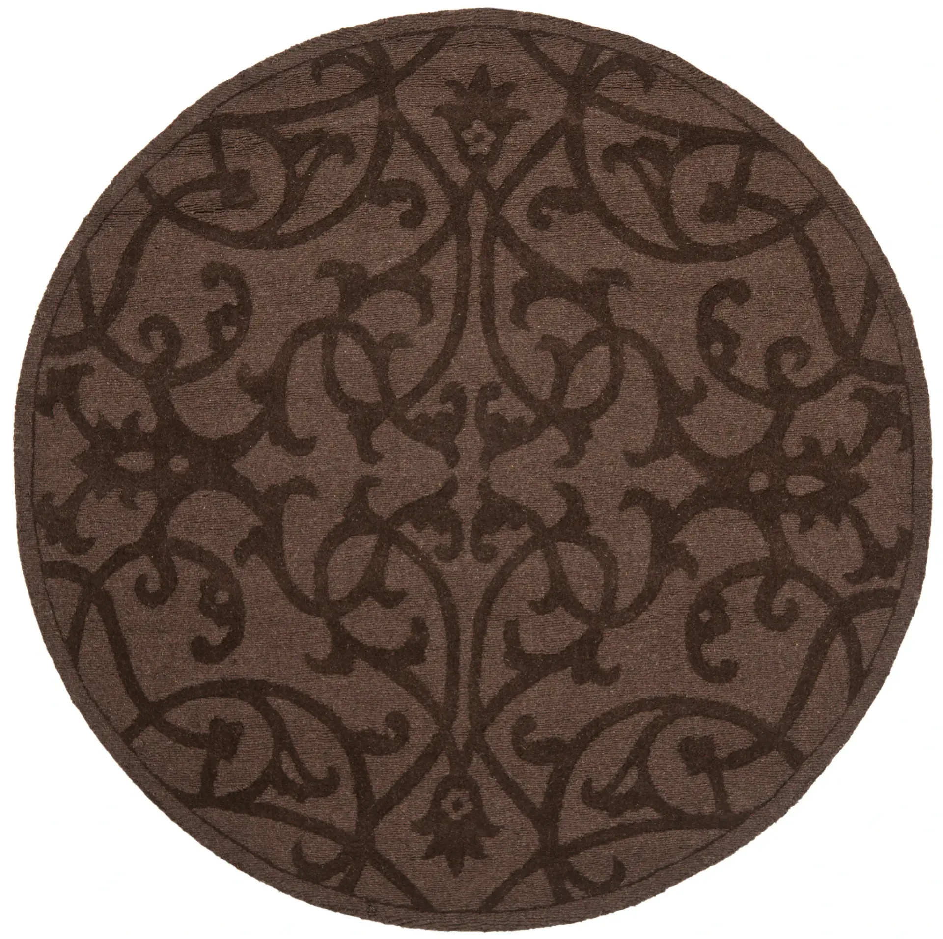 Impressions Scroll Hand-Loomed Wool Rug