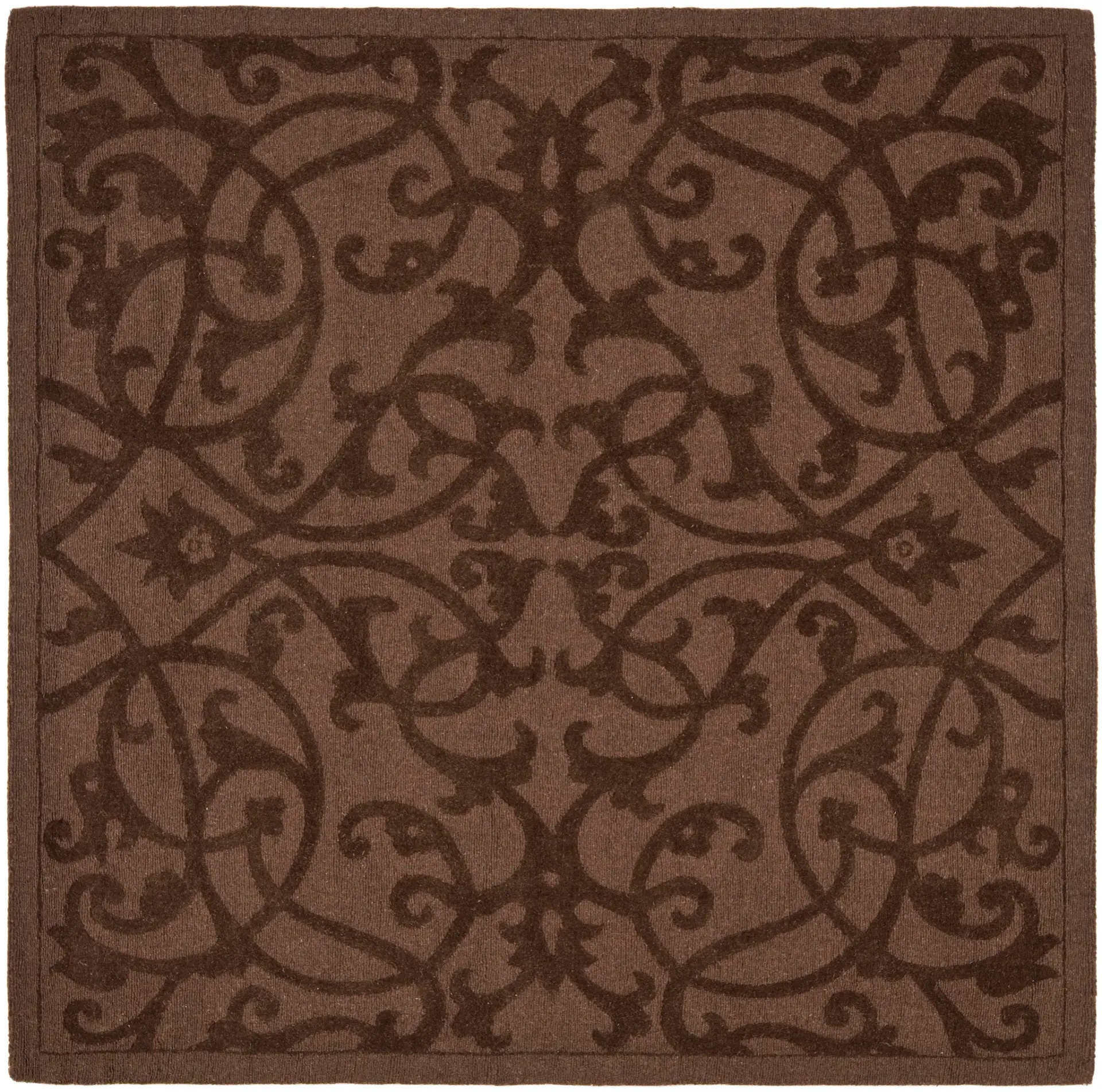 Impressions Scroll Hand-Loomed Wool Rug