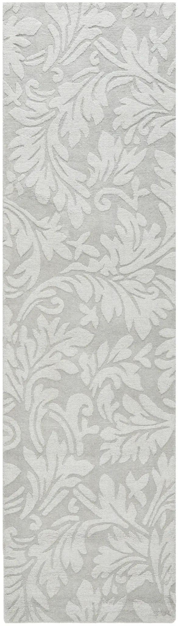 Impressions Scrolling Leaf Hand-Loomed Wool Rug