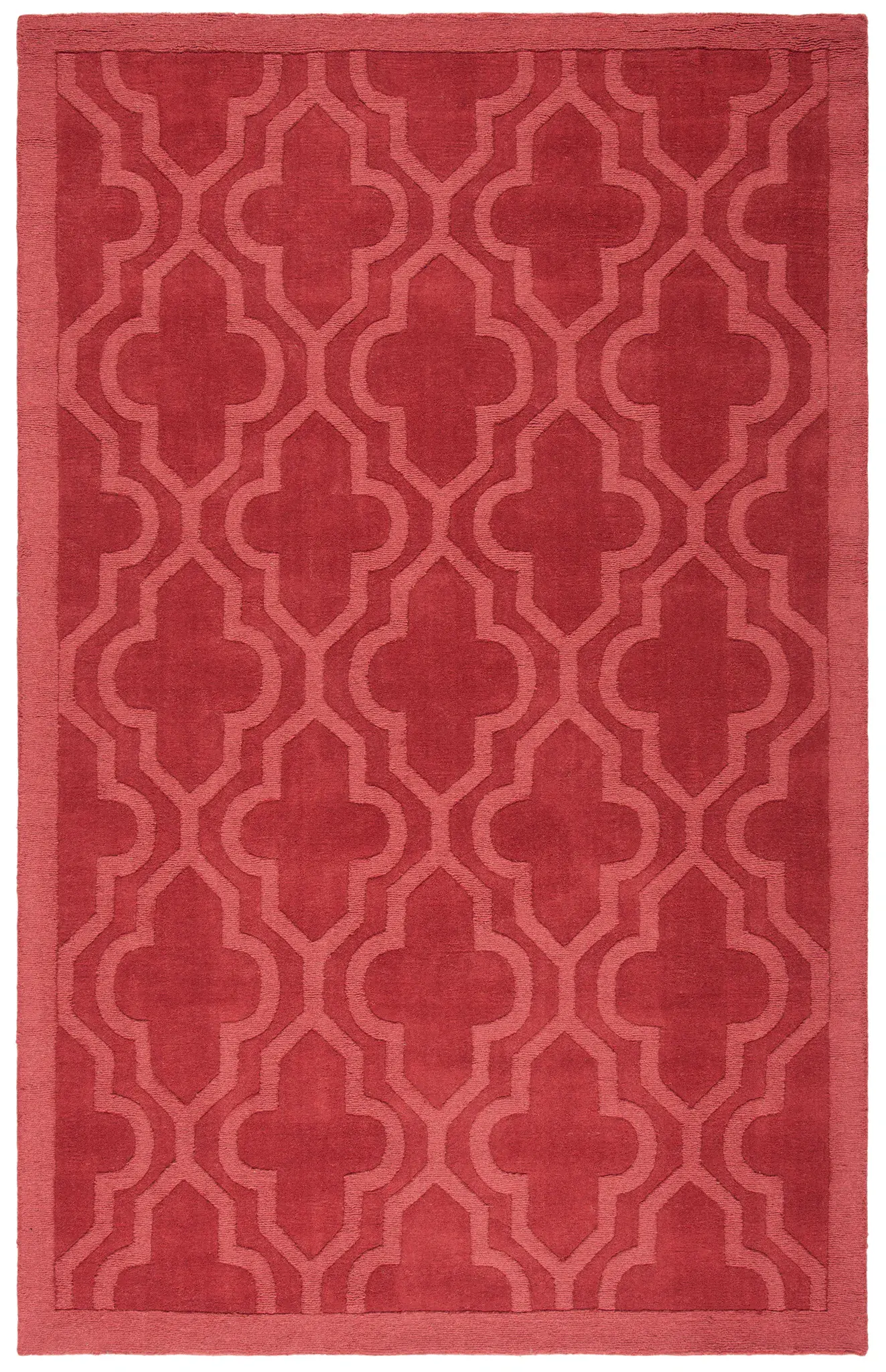 Impressions Trellis Hand-Loomed Wool Rug
