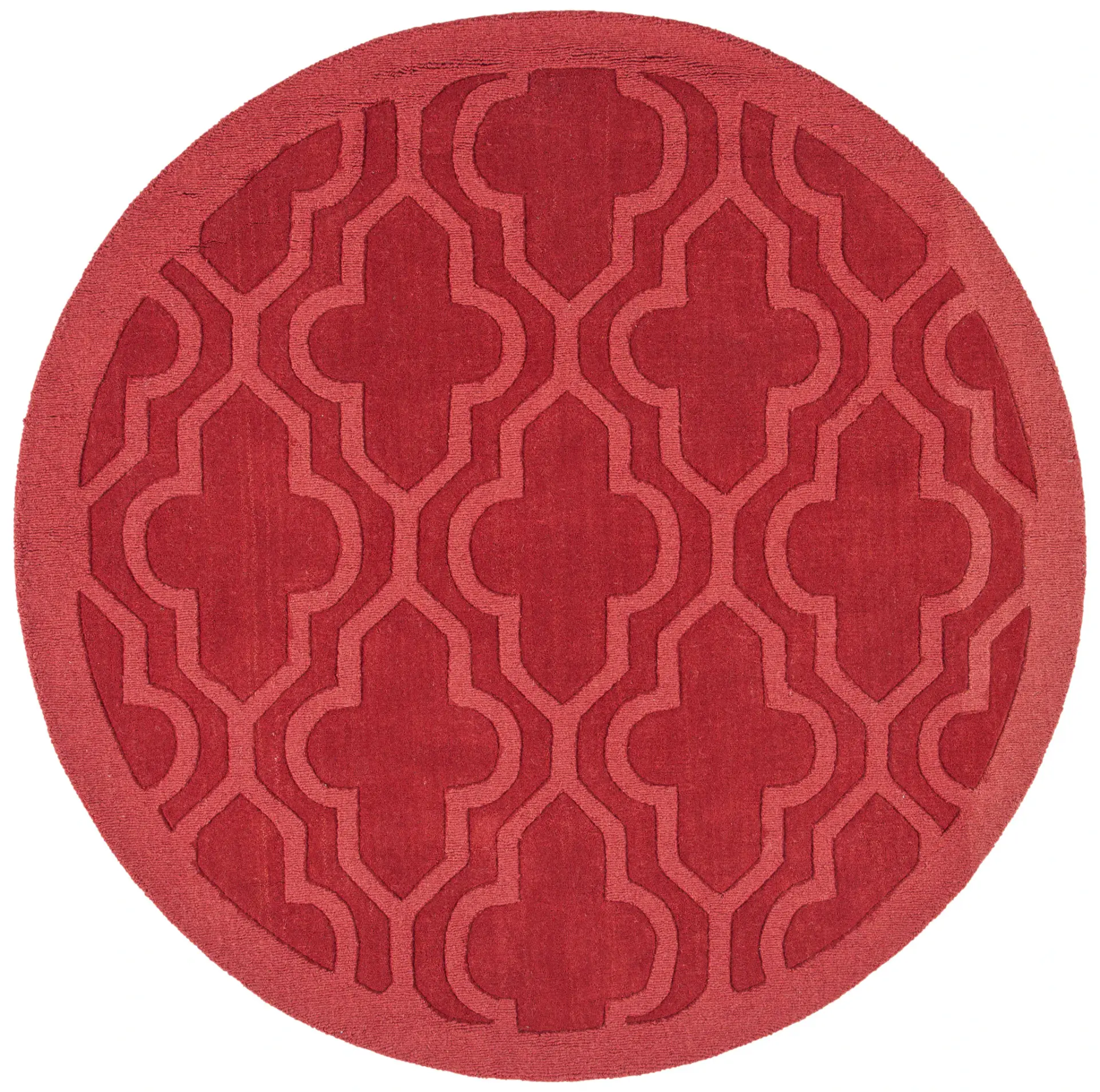 Impressions Trellis Hand-Loomed Wool Rug