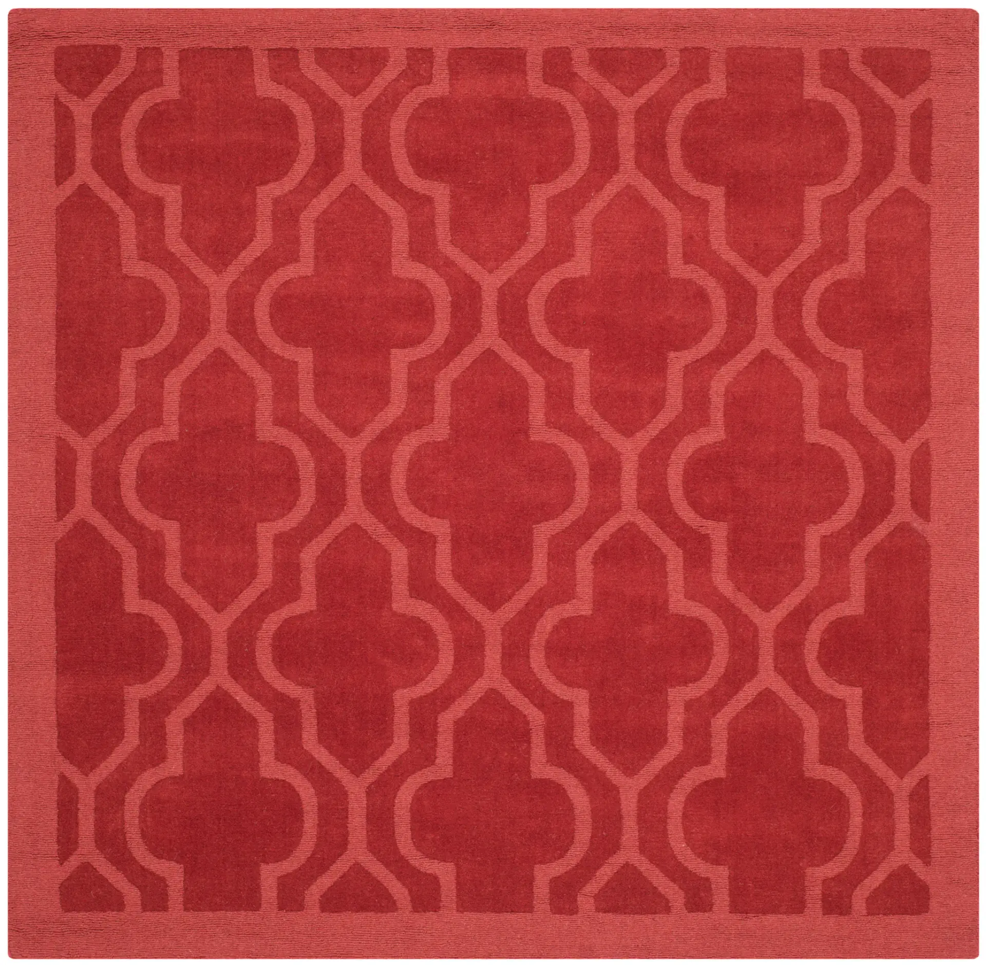 Impressions Trellis Hand-Loomed Wool Rug