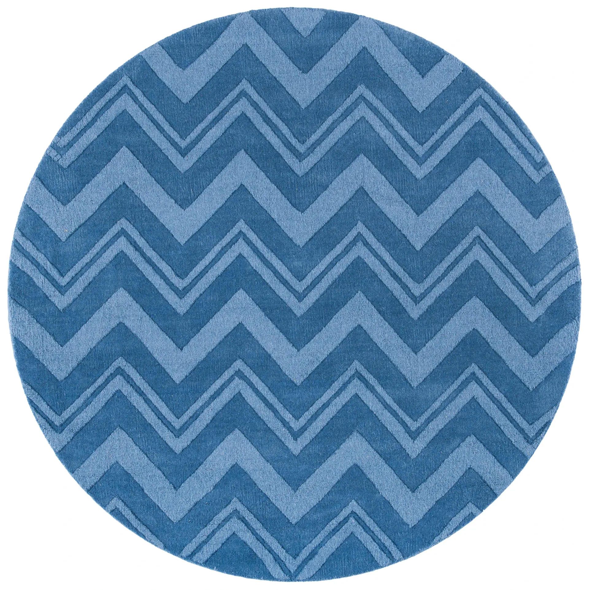 Impressions Chevron Hand-Loomed Wool Rug
