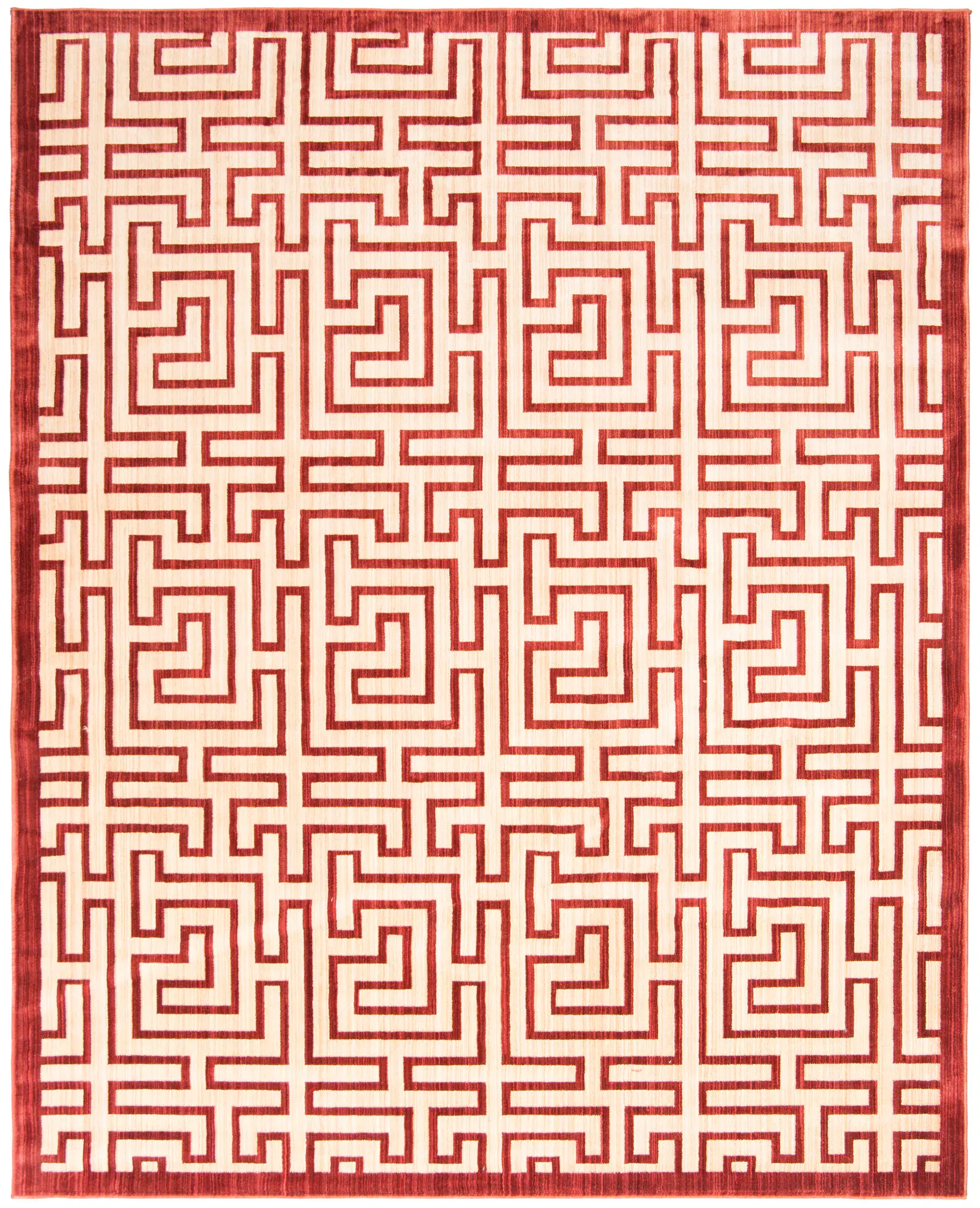 Infinity Greek Key Rug