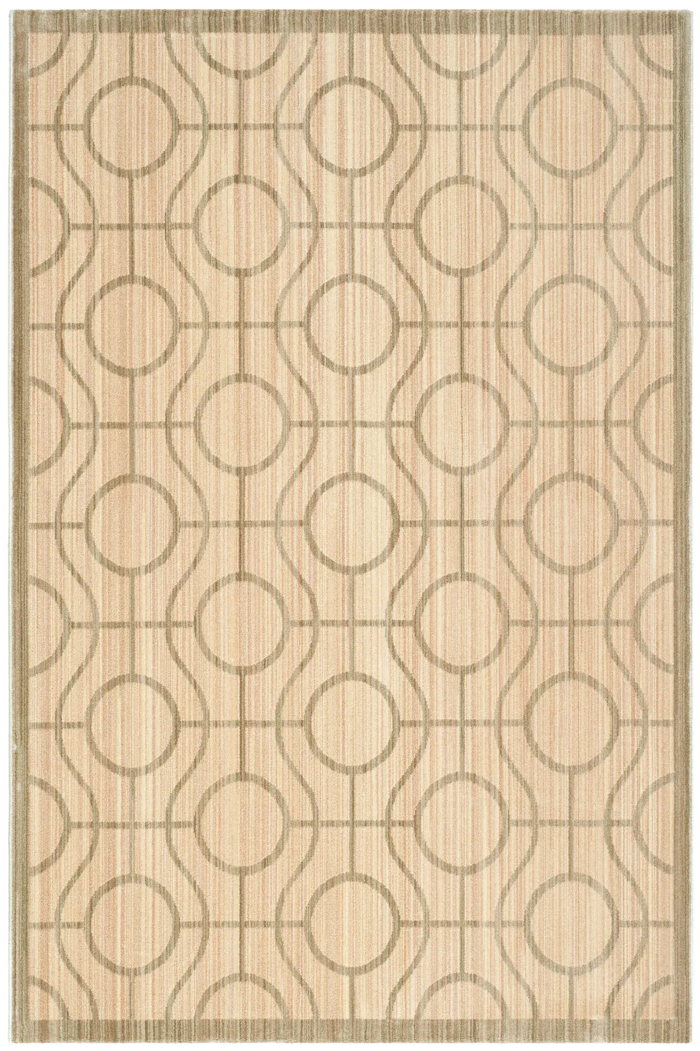 Infinity Interlocking Circle Rug