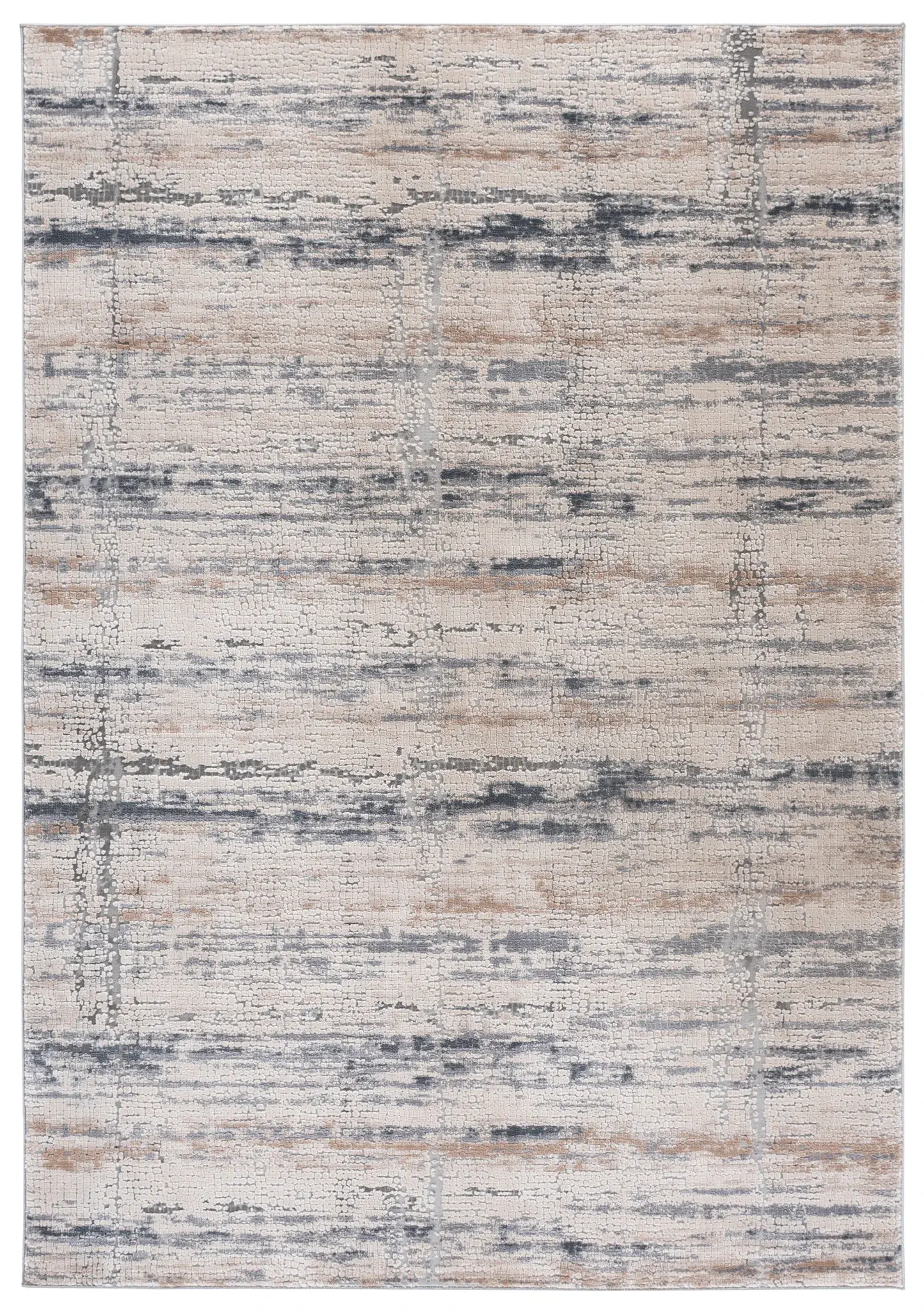 Invista Distressed Grid Rug