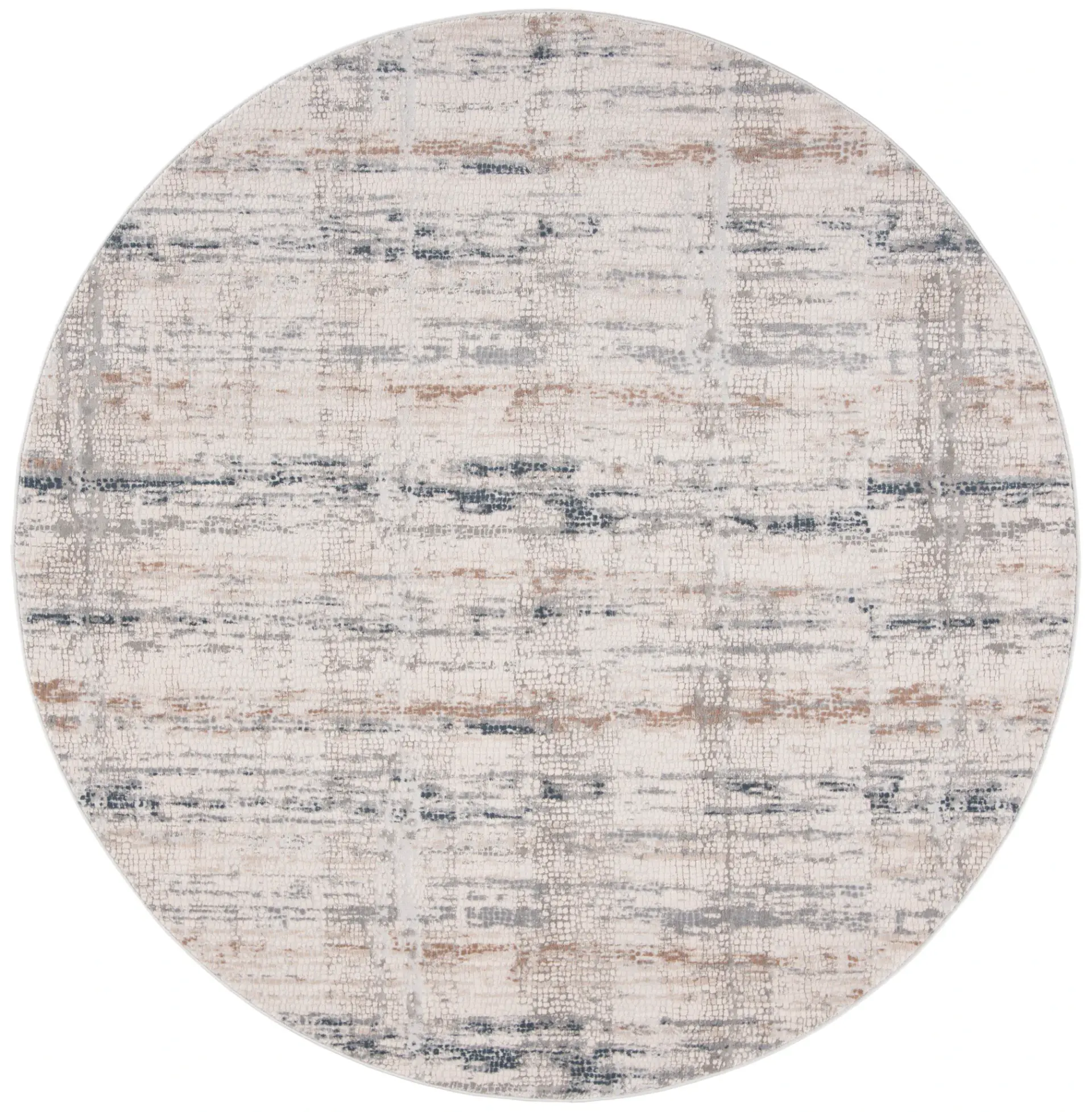 Invista Distressed Grid Rug