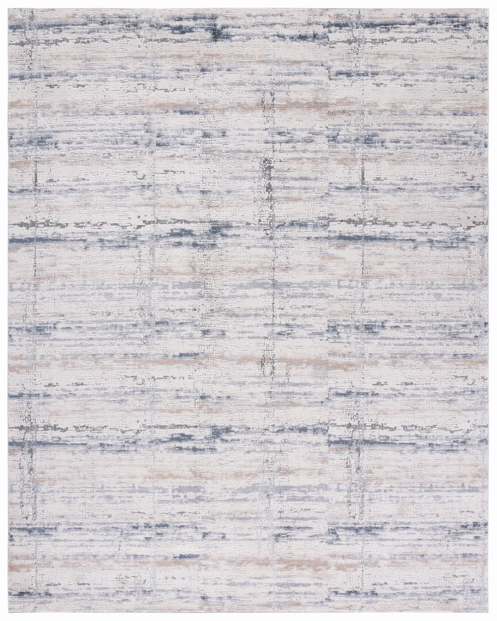 Invista Distressed Grid Rug