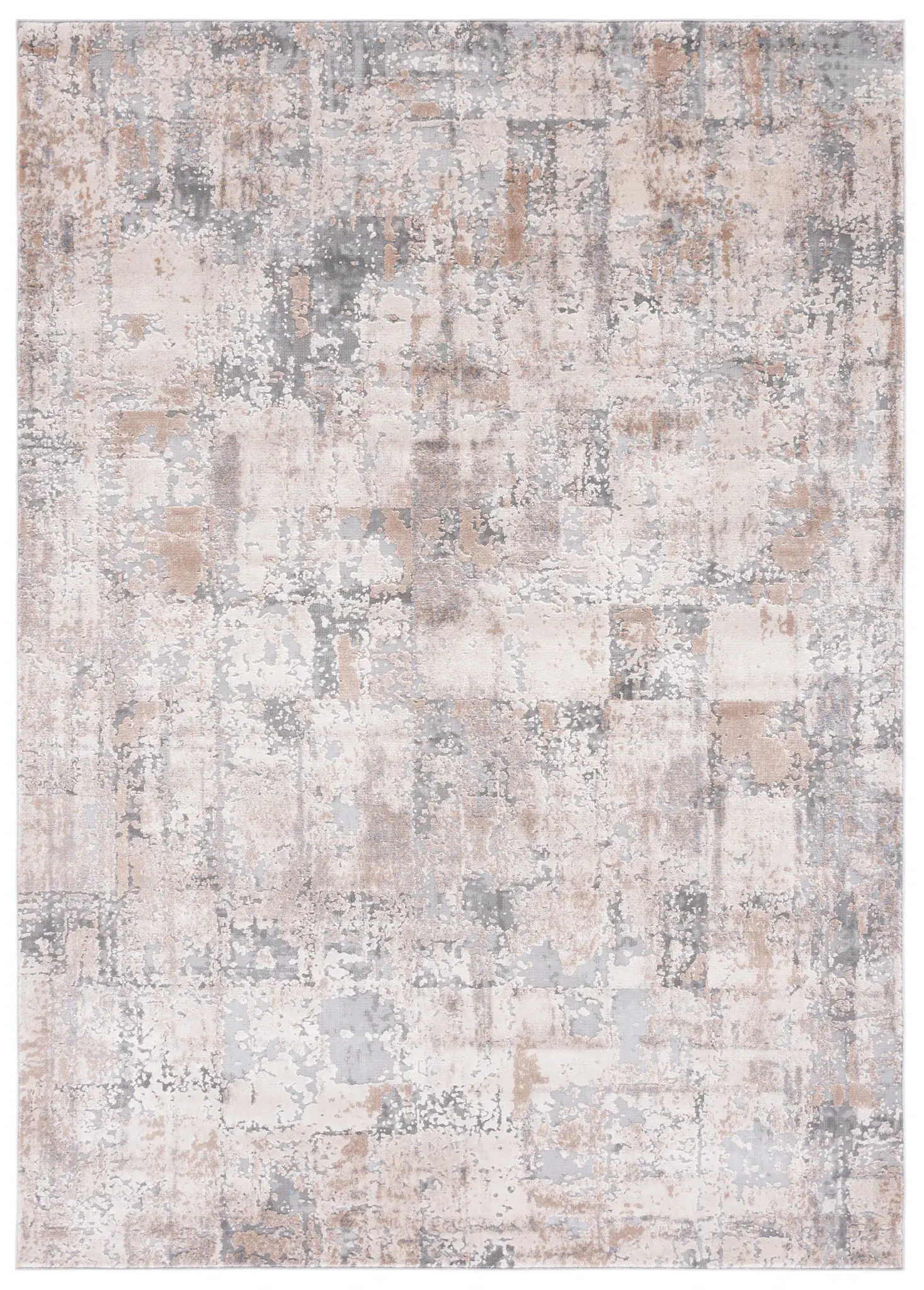 Invista Distressed Check Rug