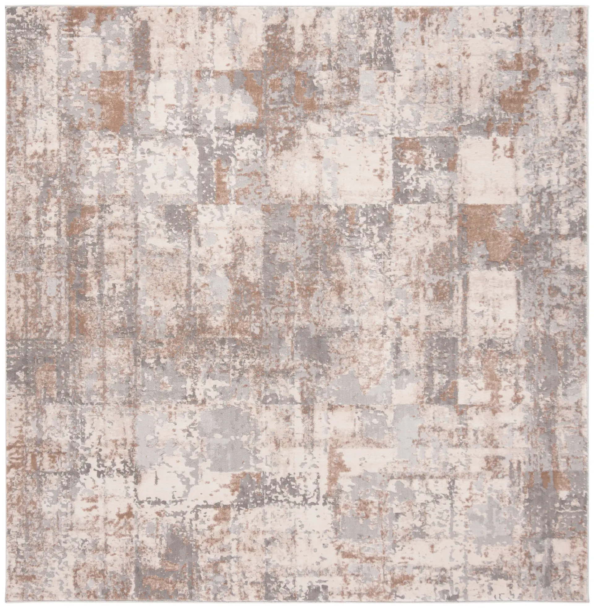 Invista Distressed Check Rug