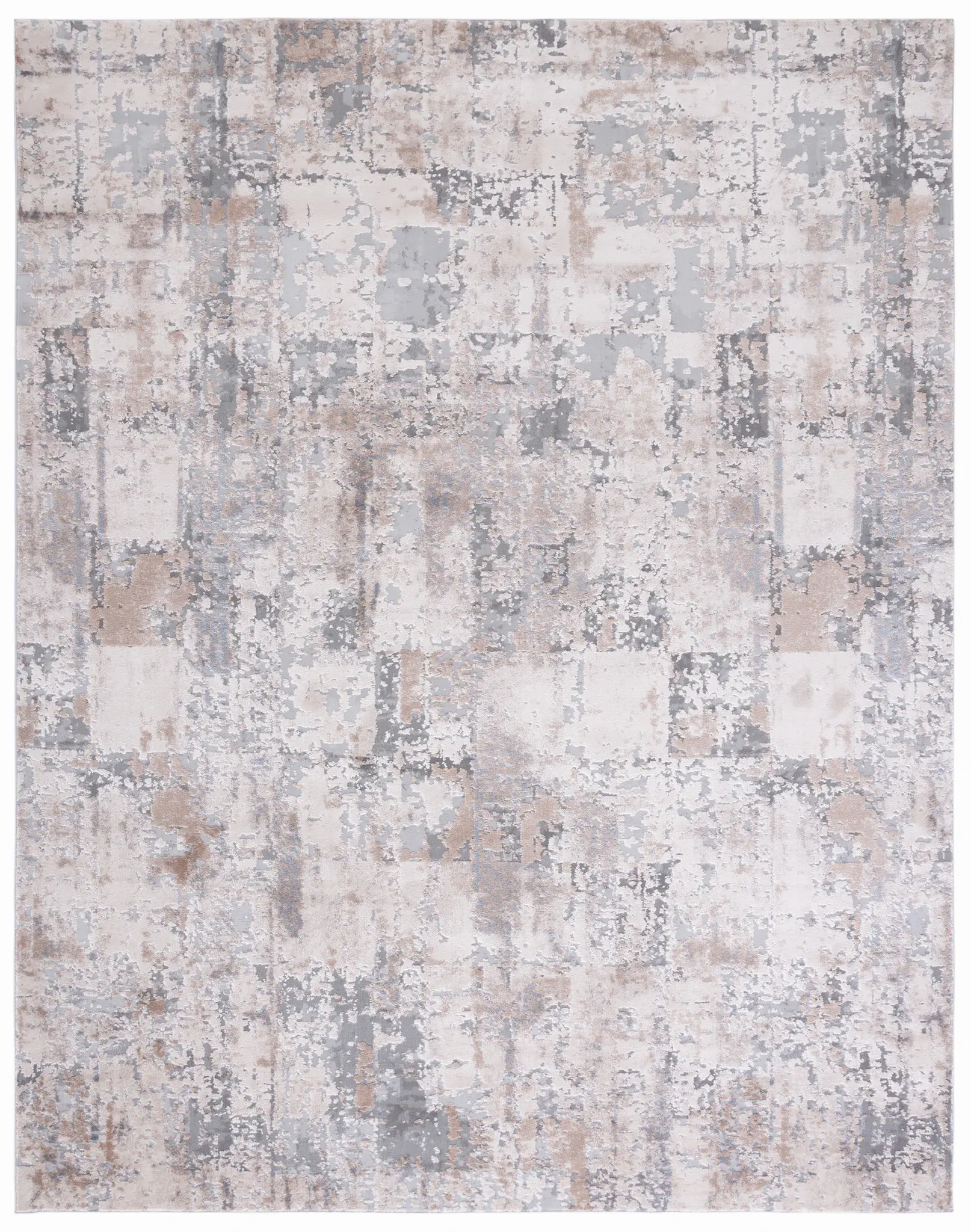 Invista Distressed Check Rug