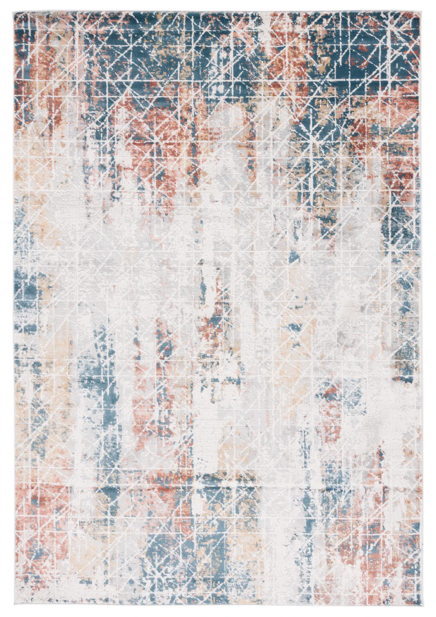 Invista Abstract Grid Rug
