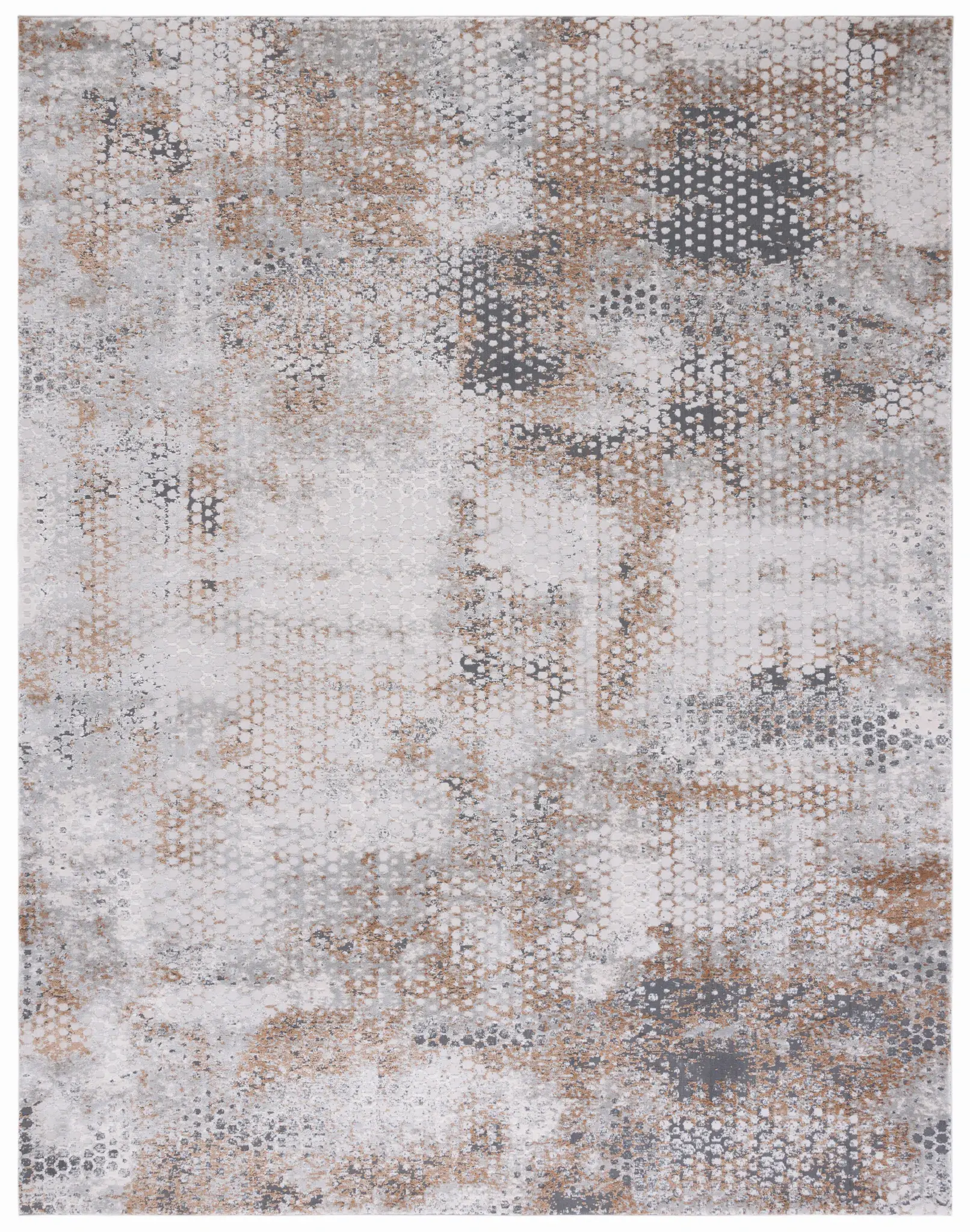 Invista Distressed Honeycomb Rug