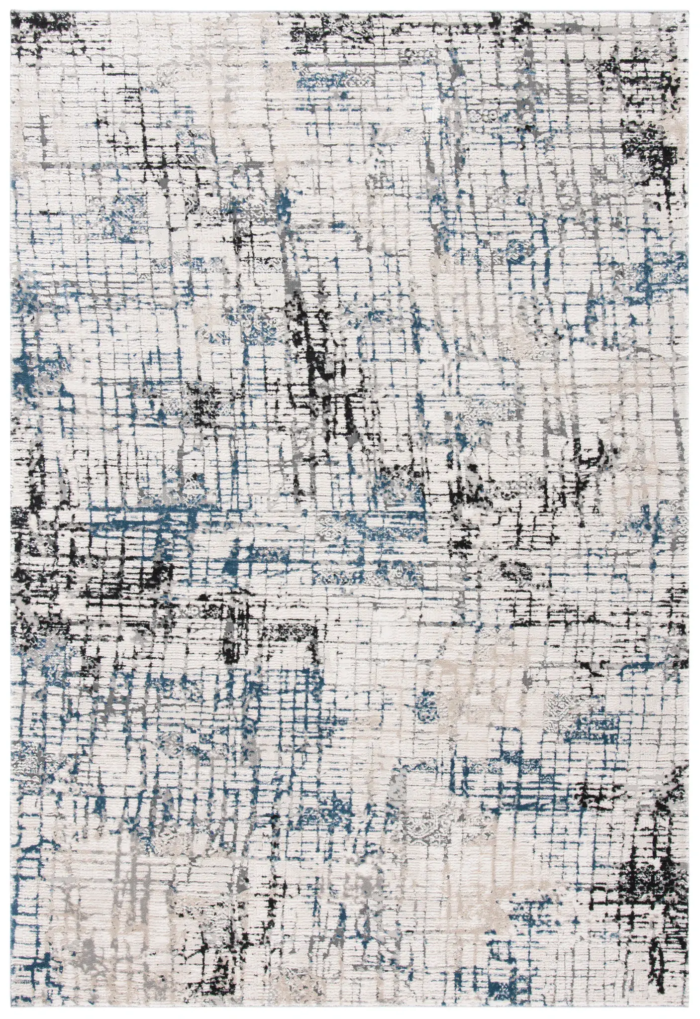 Invista Crosshatch Grid Rug