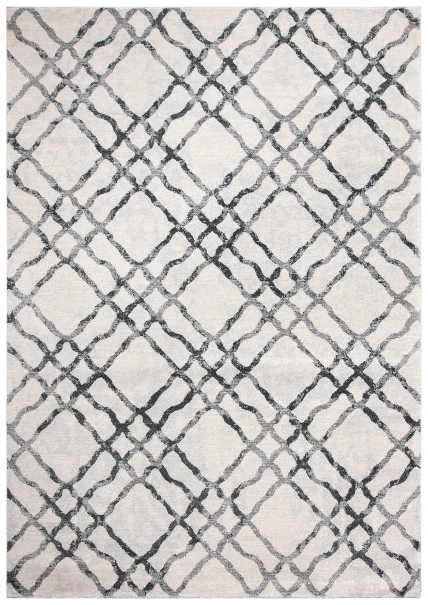 Isabella Distressed Trellis Rug