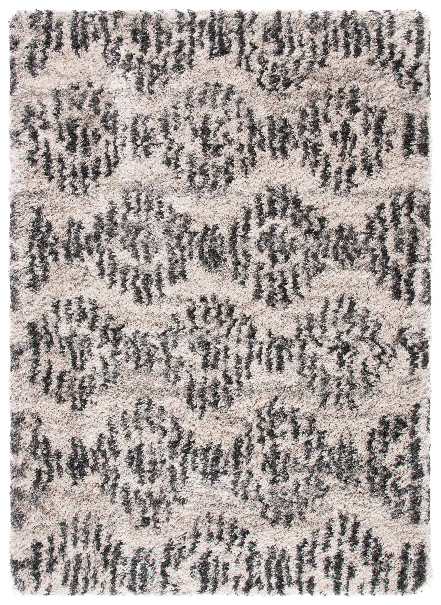 Iceland Dotted Diamond Shag Rug