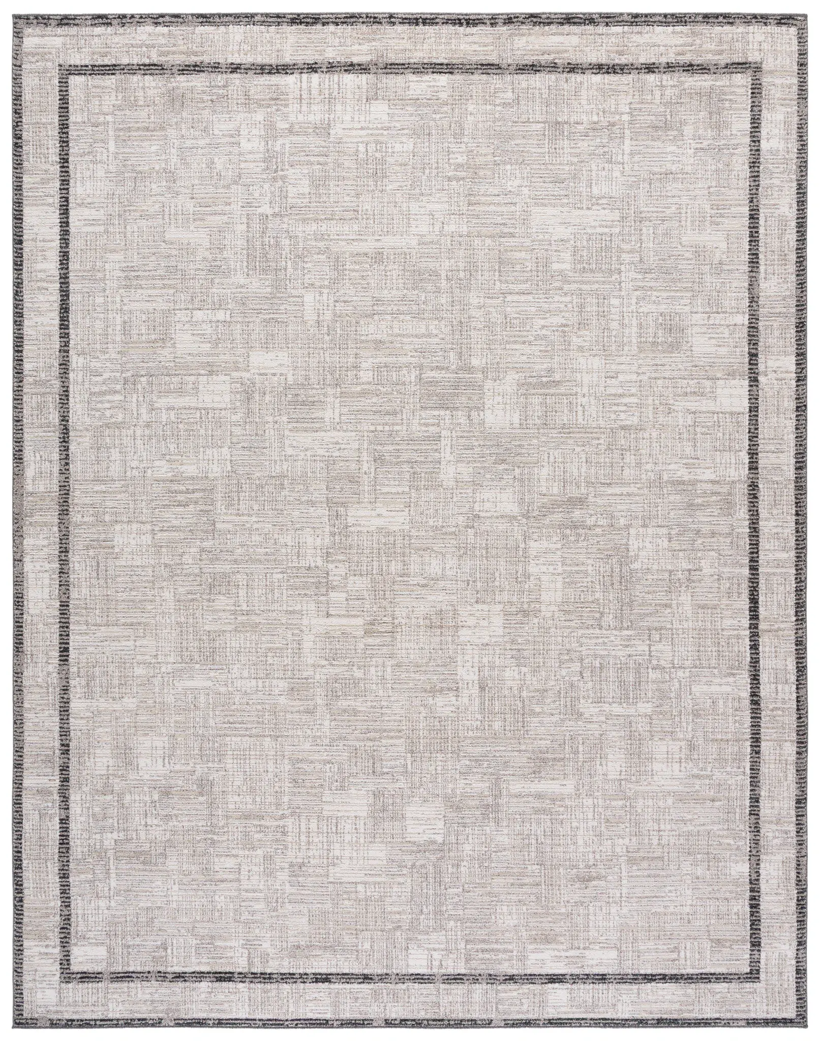 Jade Block Border Rug