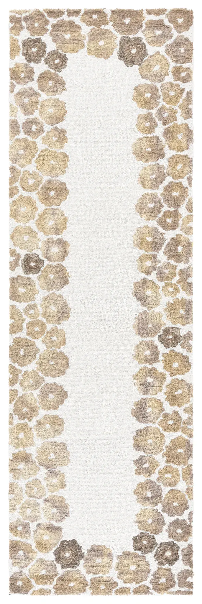 Jardin Daisy Border Hand-Tufted Wool Rug