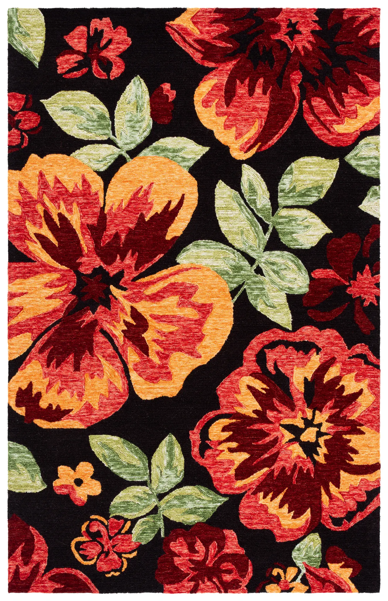 Jardin Bold Floral Hand-Tufted Wool Rug