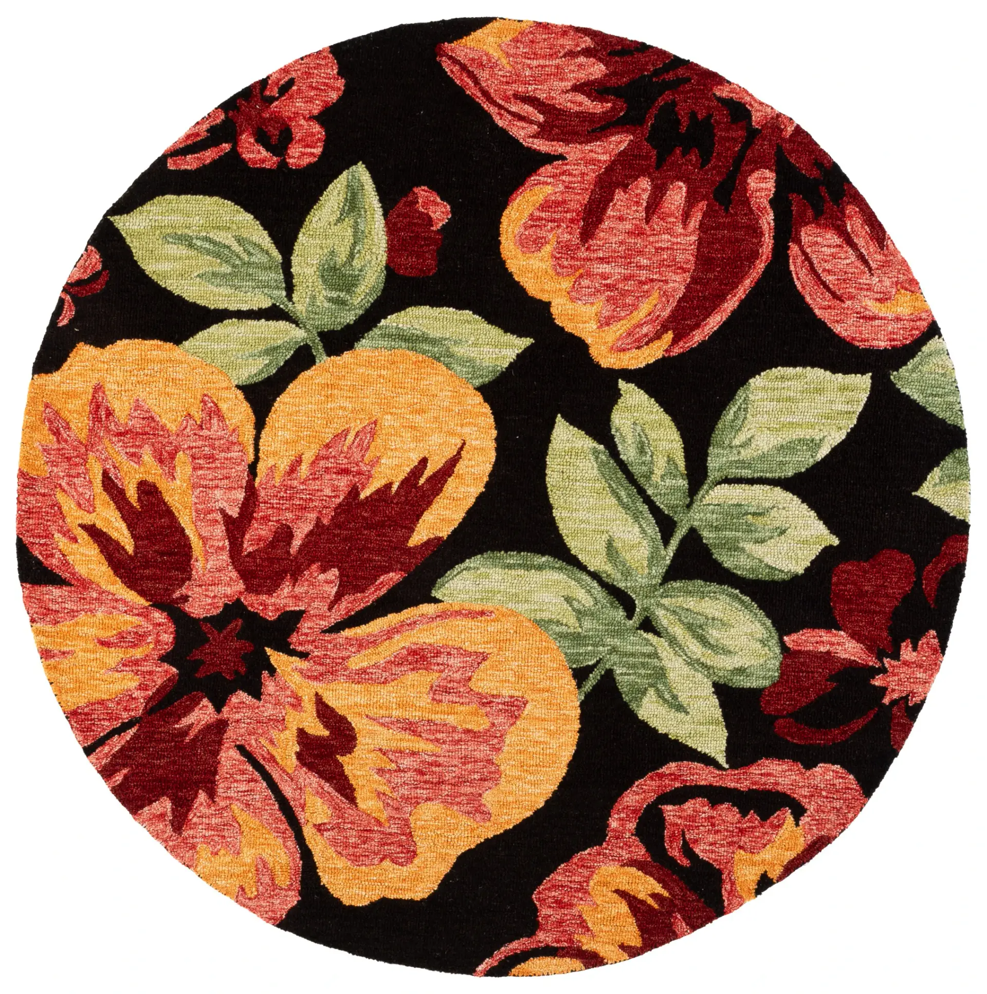 Jardin Bold Floral Hand-Tufted Wool Rug