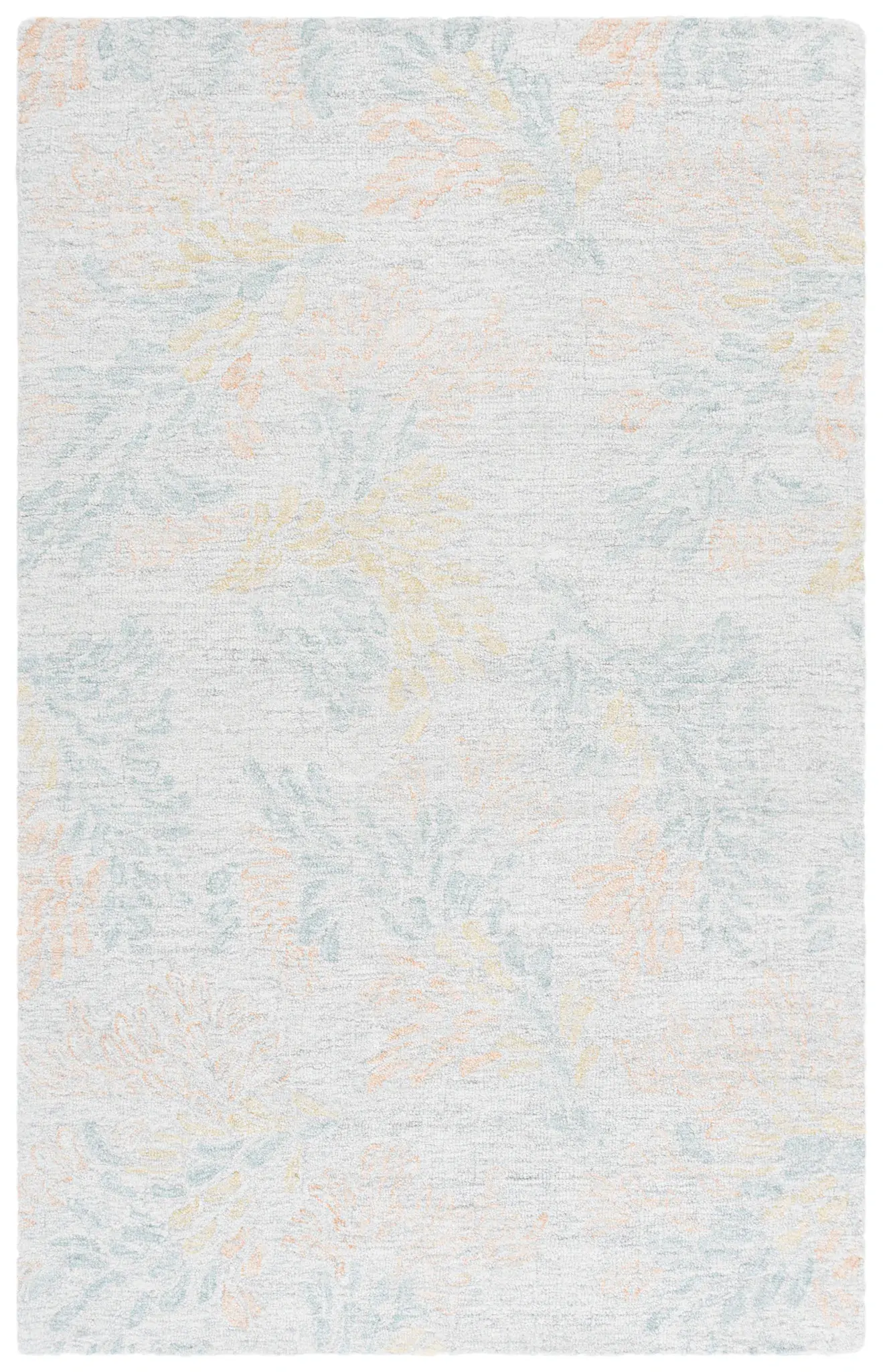 Jardin Coral Botanical Hand-Tufted Wool Rug