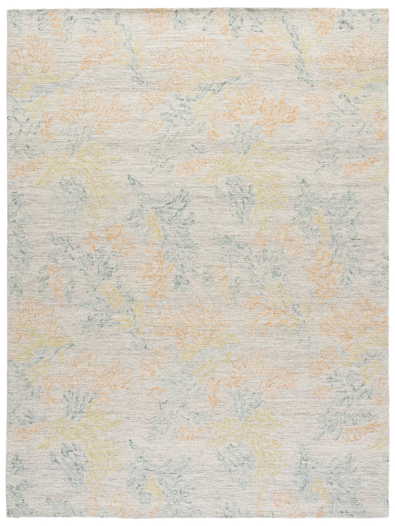 Jardin Coral Botanical Hand-Tufted Wool Rug
